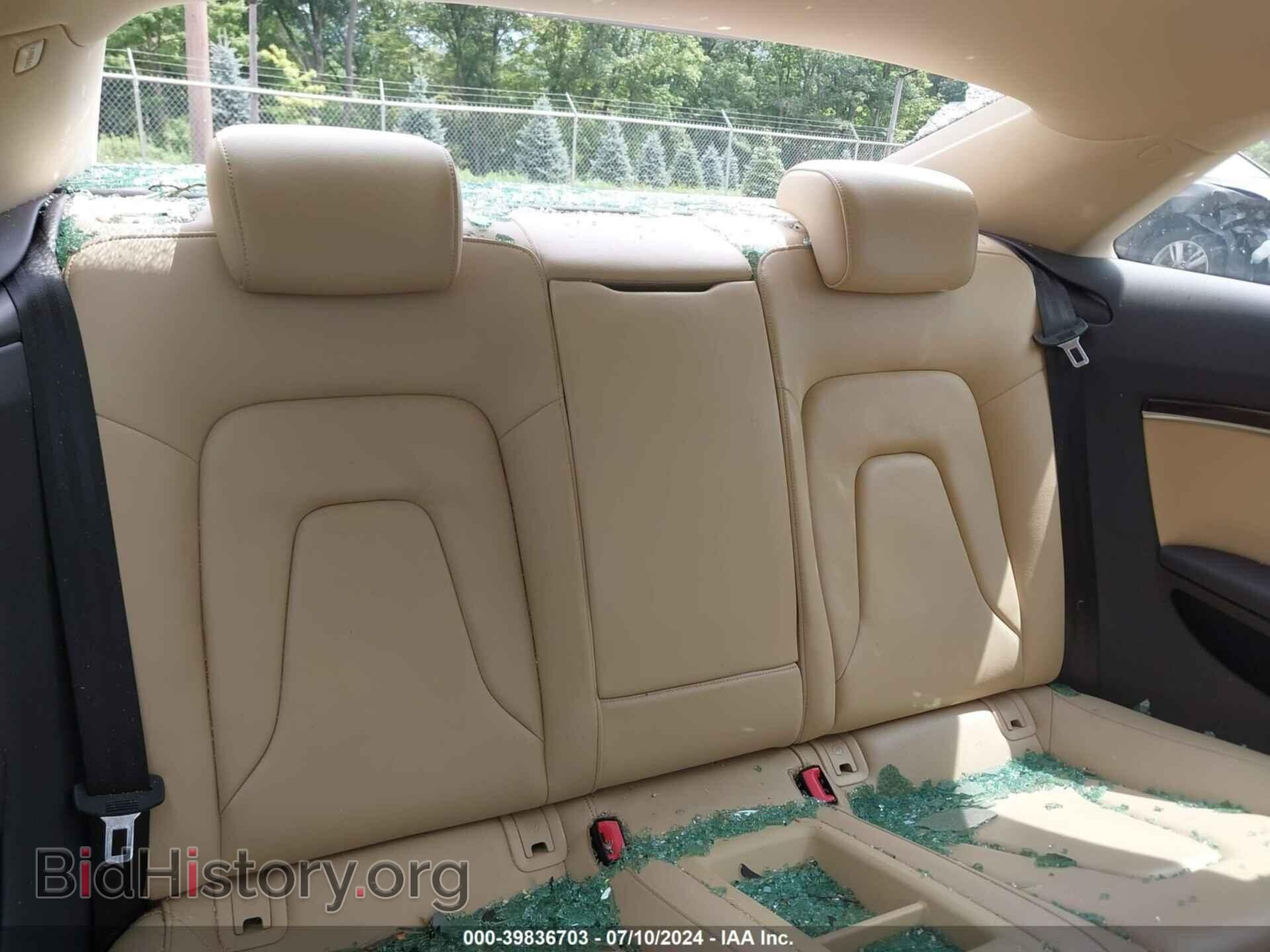 2013 AUDI A5 - VIN: WAUCFAFR9DA064199 - Фото 8