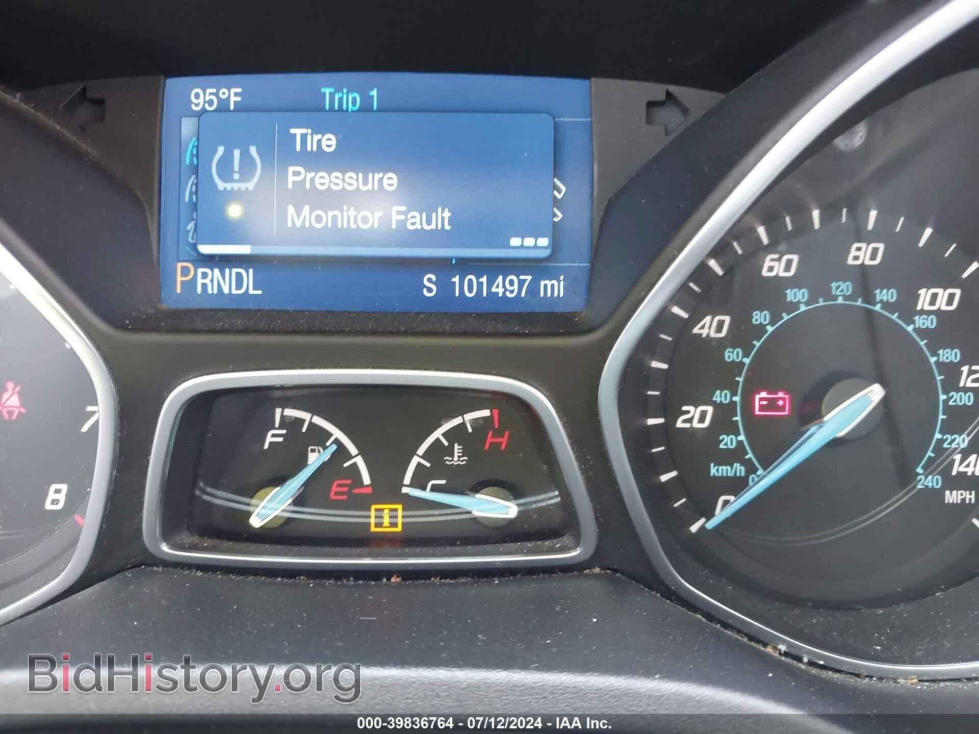 2014 FORD FOCUS - VIN: 1FADP3F29EL398165 - Фото 7