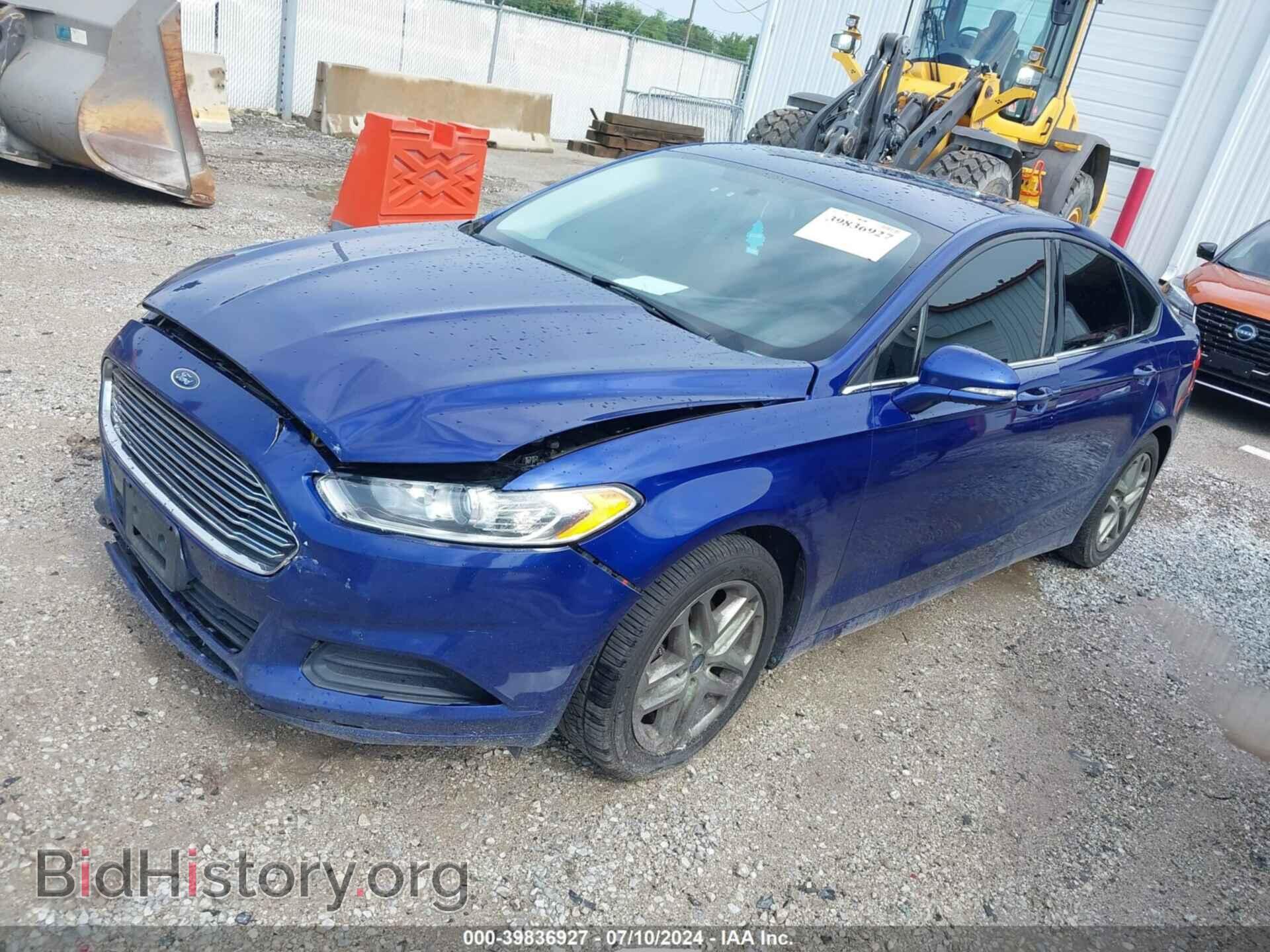 2013 FORD FUSION - VIN: 3FA6P0HR8DR315827 - Фото 2