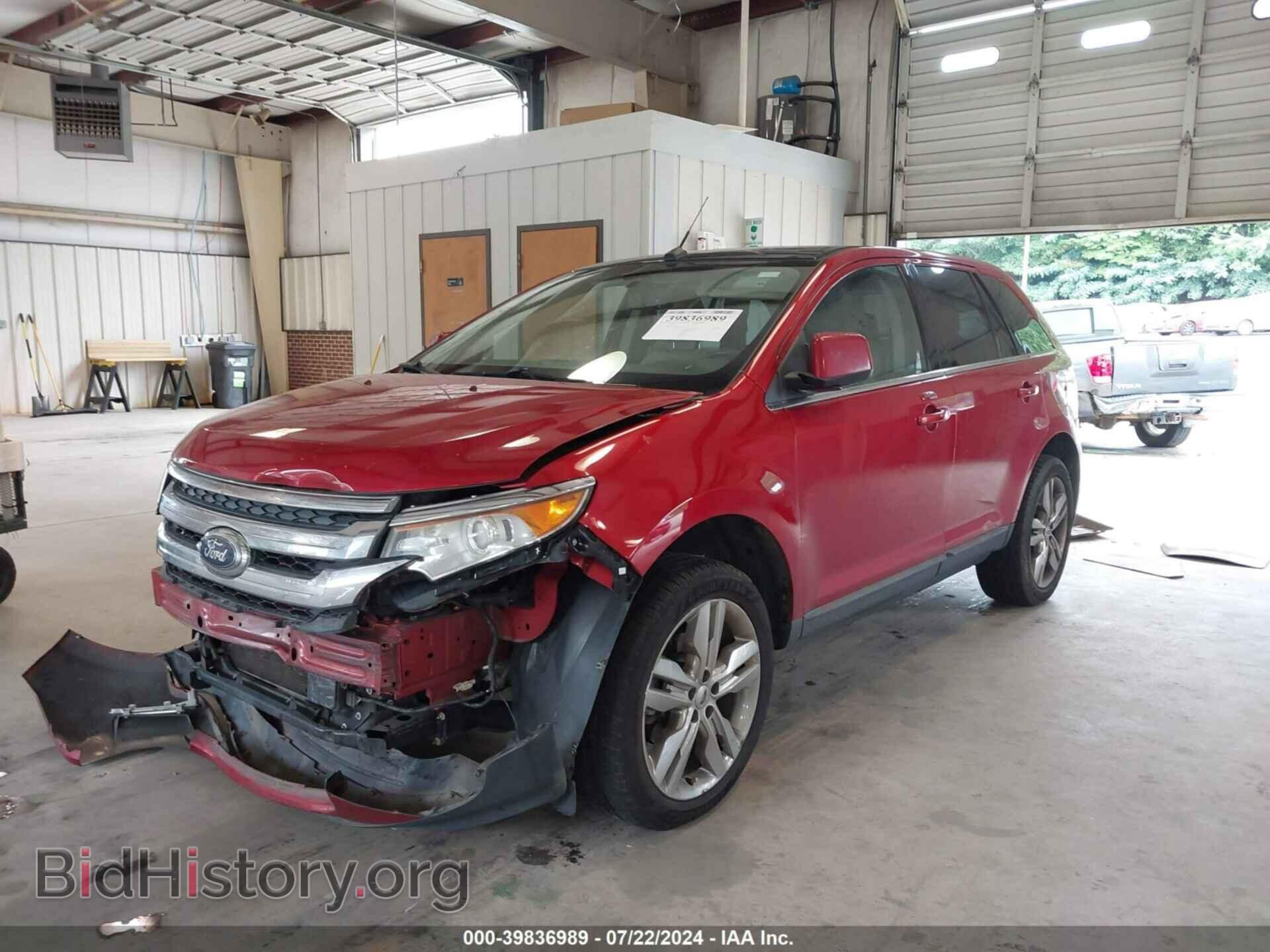 2011 FORD EDGE - VIN: 2FMDK3KC4BBA67153 - Фото 2