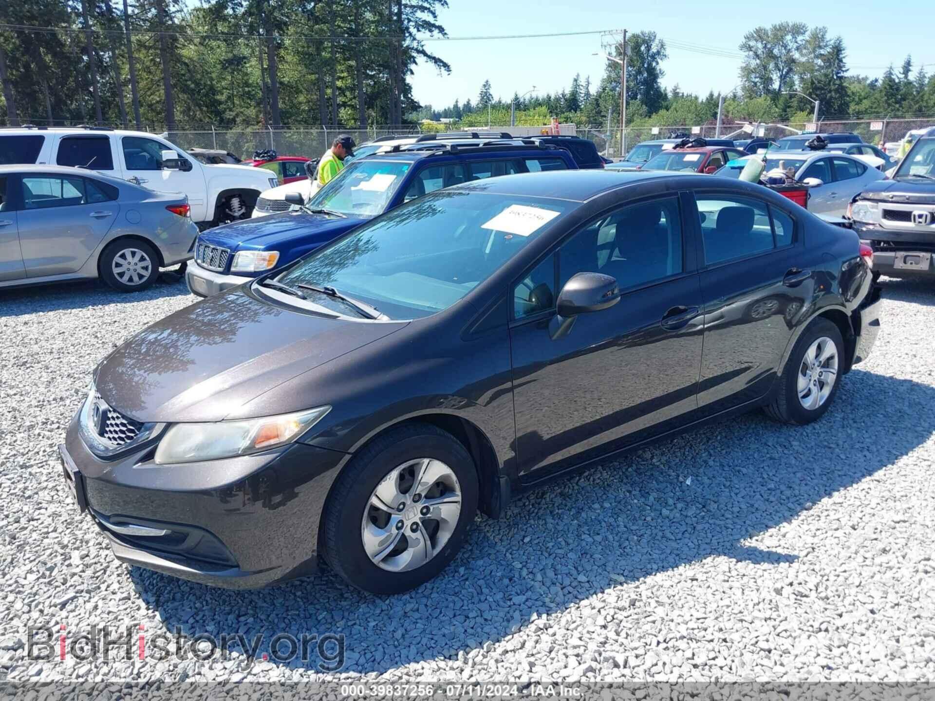 2013 HONDA CIVIC - VIN: 19XFB2F50DE219766 - Фото 2