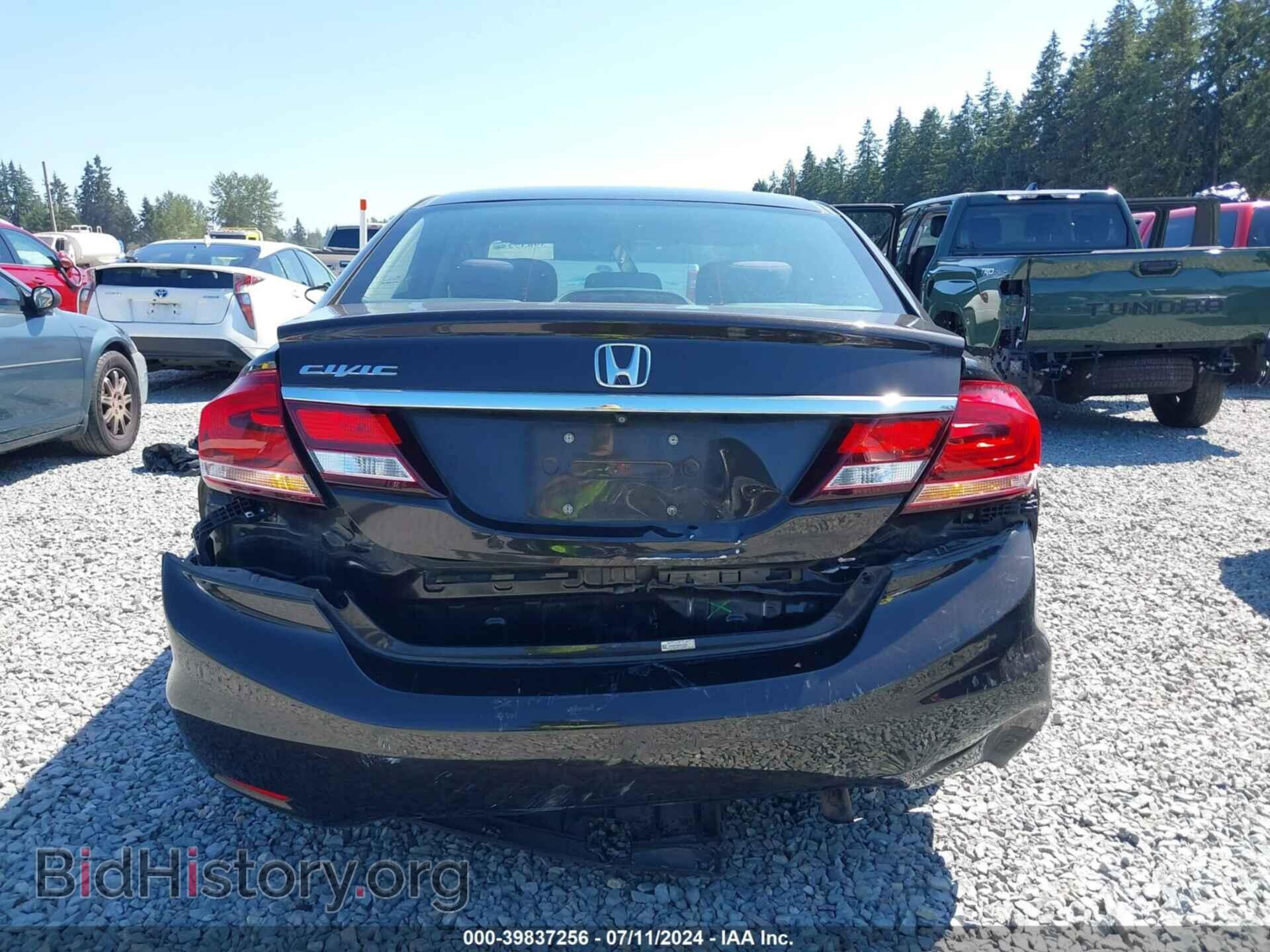 2013 HONDA CIVIC - VIN: 19XFB2F50DE219766 - Фото 6