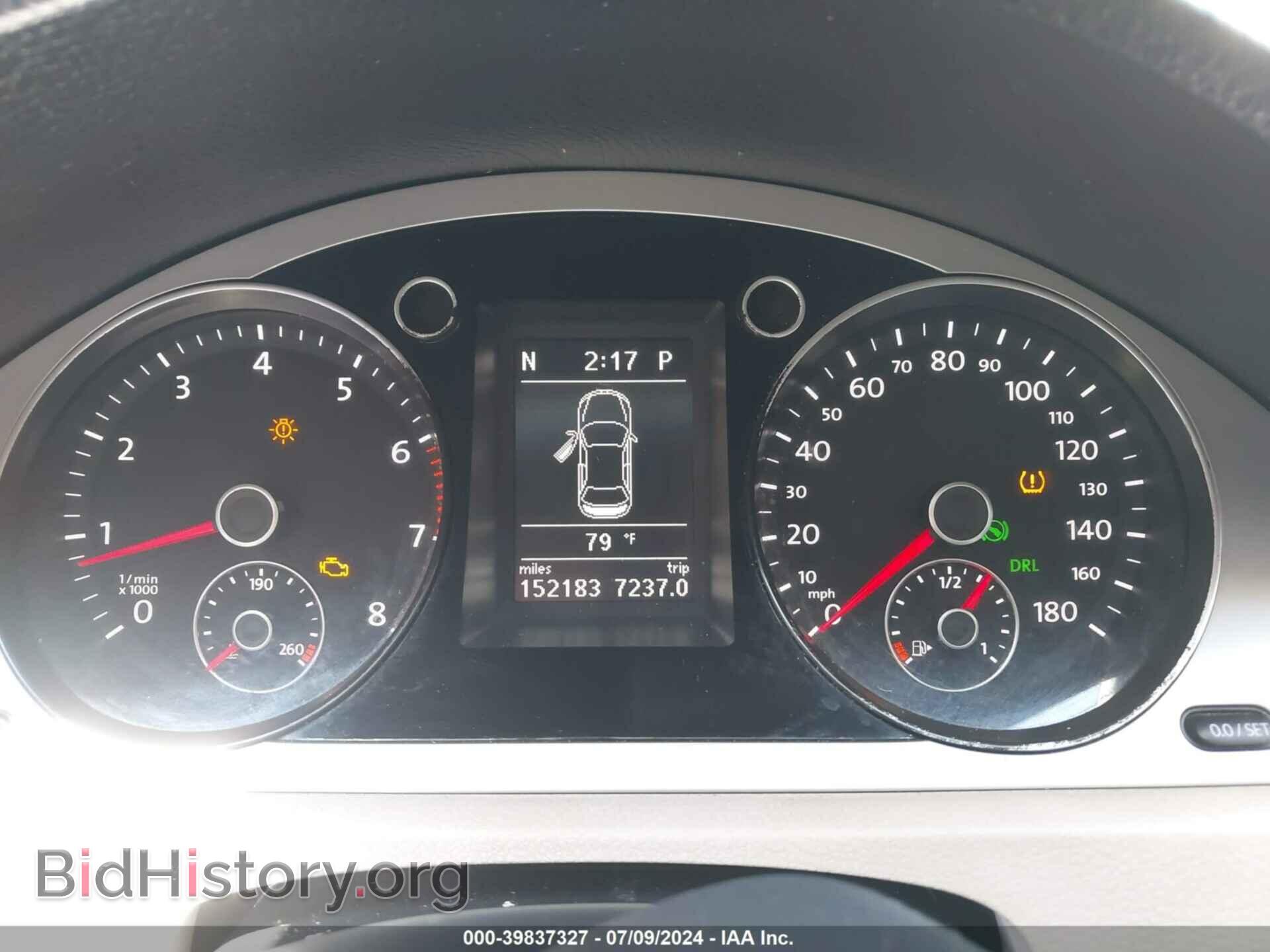 2010 VOLKSWAGEN CC - VIN: WVWMP7ANXAE550701 - Фото 7