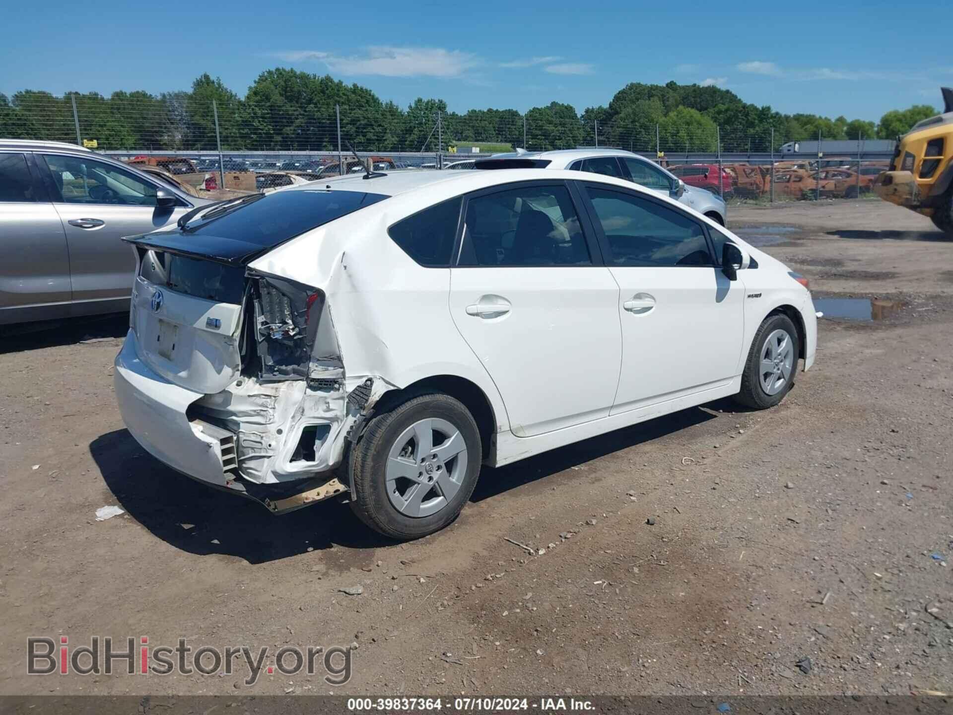 2011 TOYOTA PRIUS - VIN: JTDKN3DU2B0312042 - Фото 4