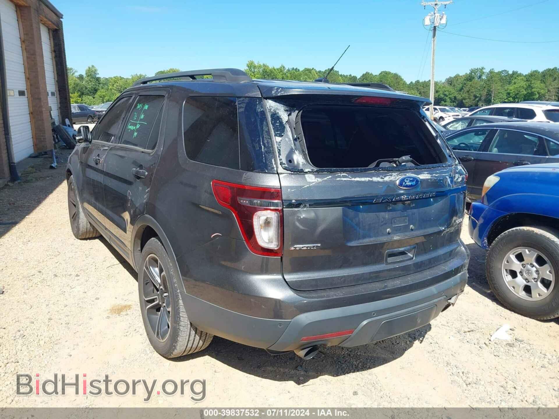 2015 FORD EXPLORER - VIN: 1FM5K8GT2FGA68195 - Фото 3