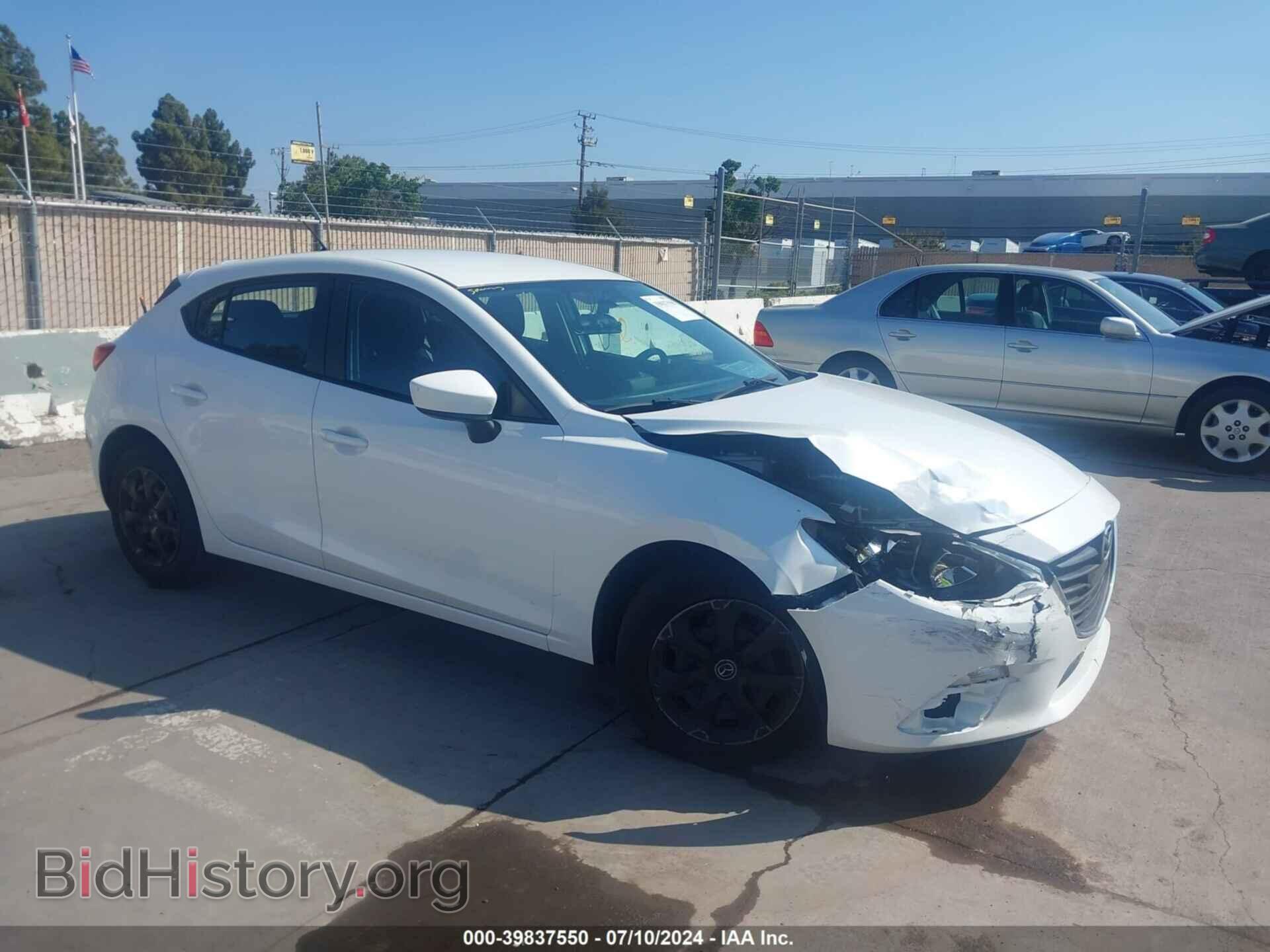 Photo JM1BM1K72E1215832 - MAZDA MAZDA3 2014