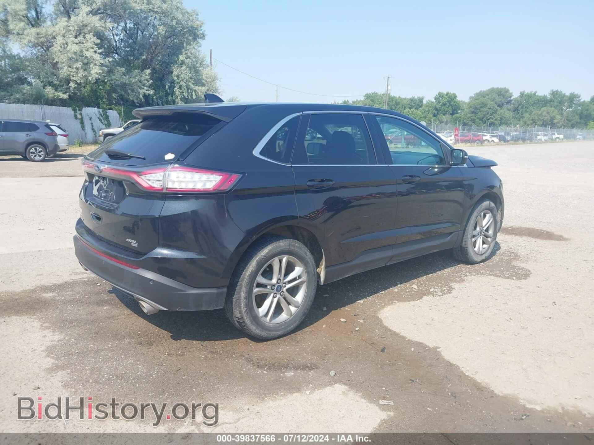 2015 FORD EDGE - VIN: 2FMTK4J83FBC30847 - Photo 4