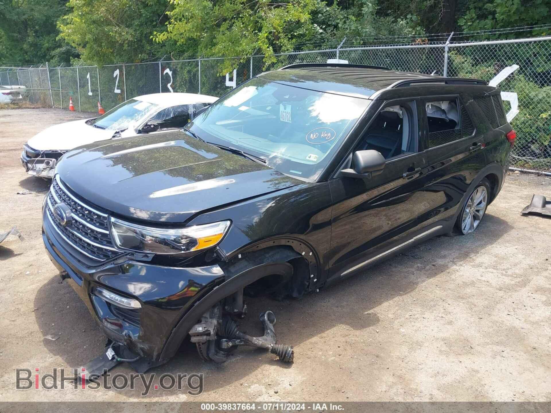 2021 FORD EXPLORER - VIN: 1FMSK8DH3MGA68559 - Фото 2