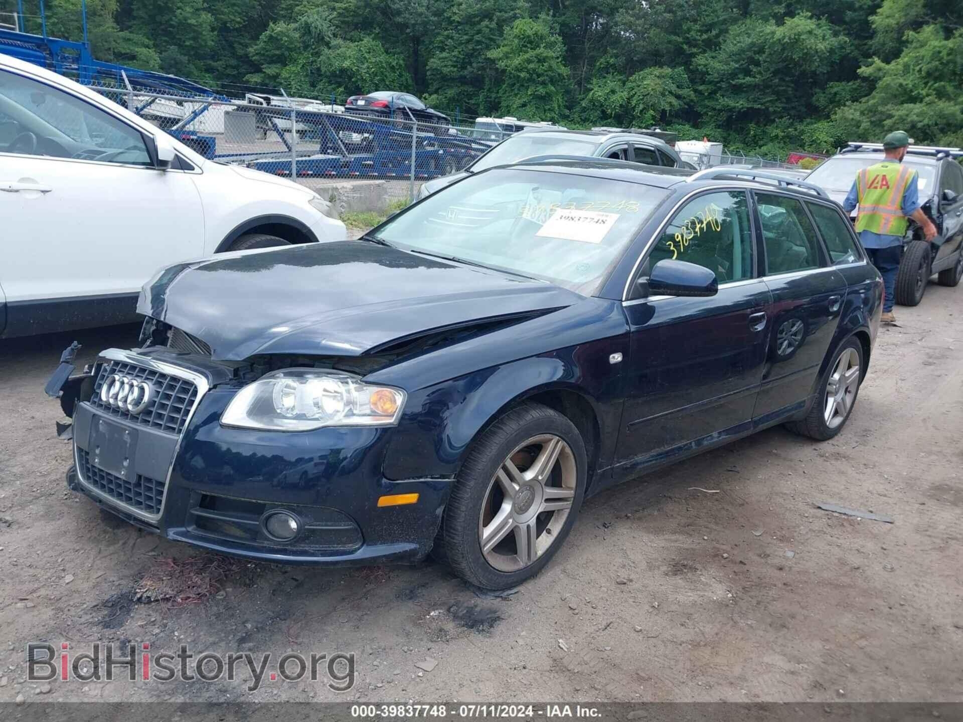 2008 AUDI A4 - VIN: WAUKF78E48A066411 - Фото 2
