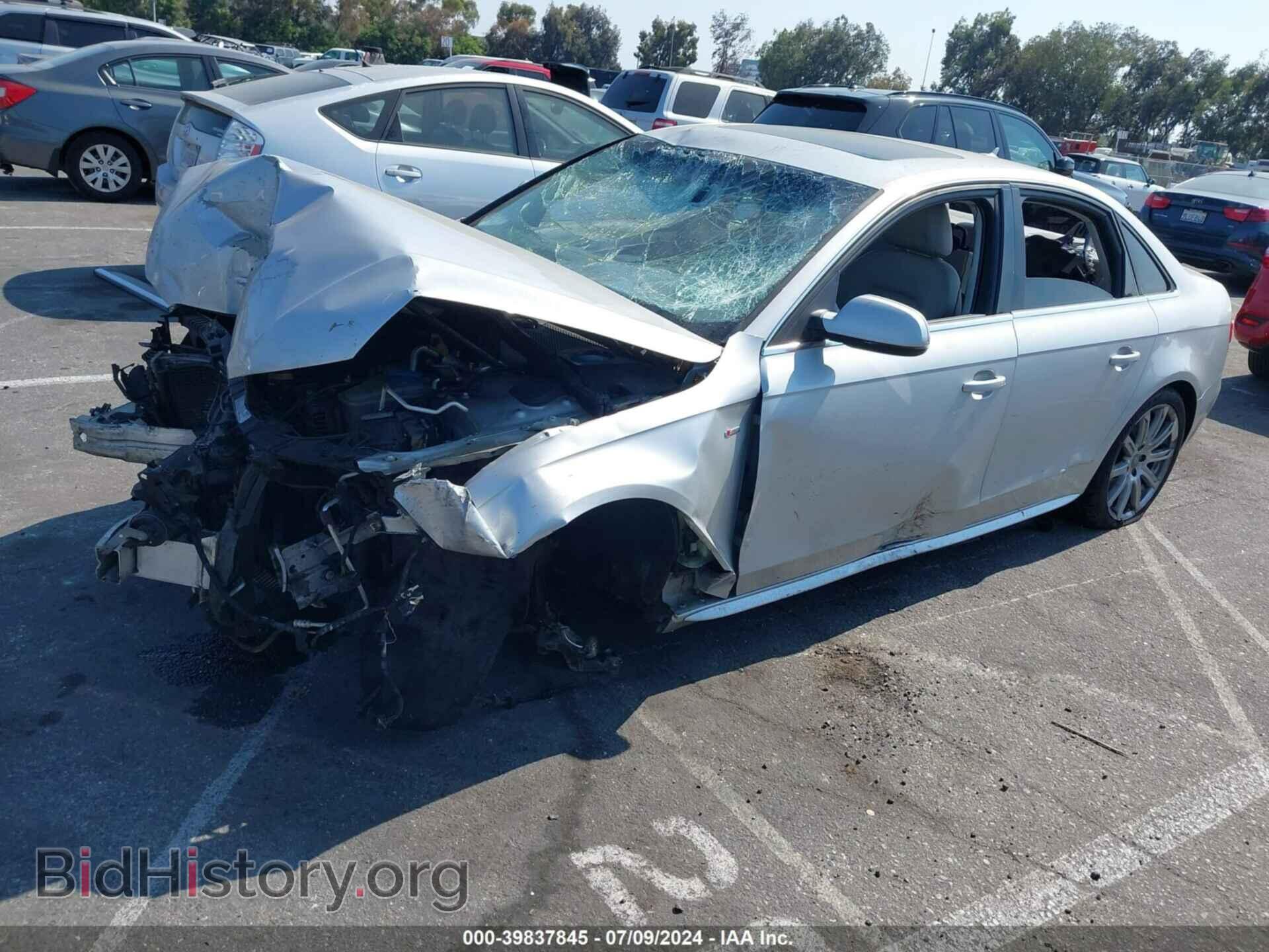 2012 AUDI A4 - VIN: WAUEFAFL3CA119782 - Фото 2