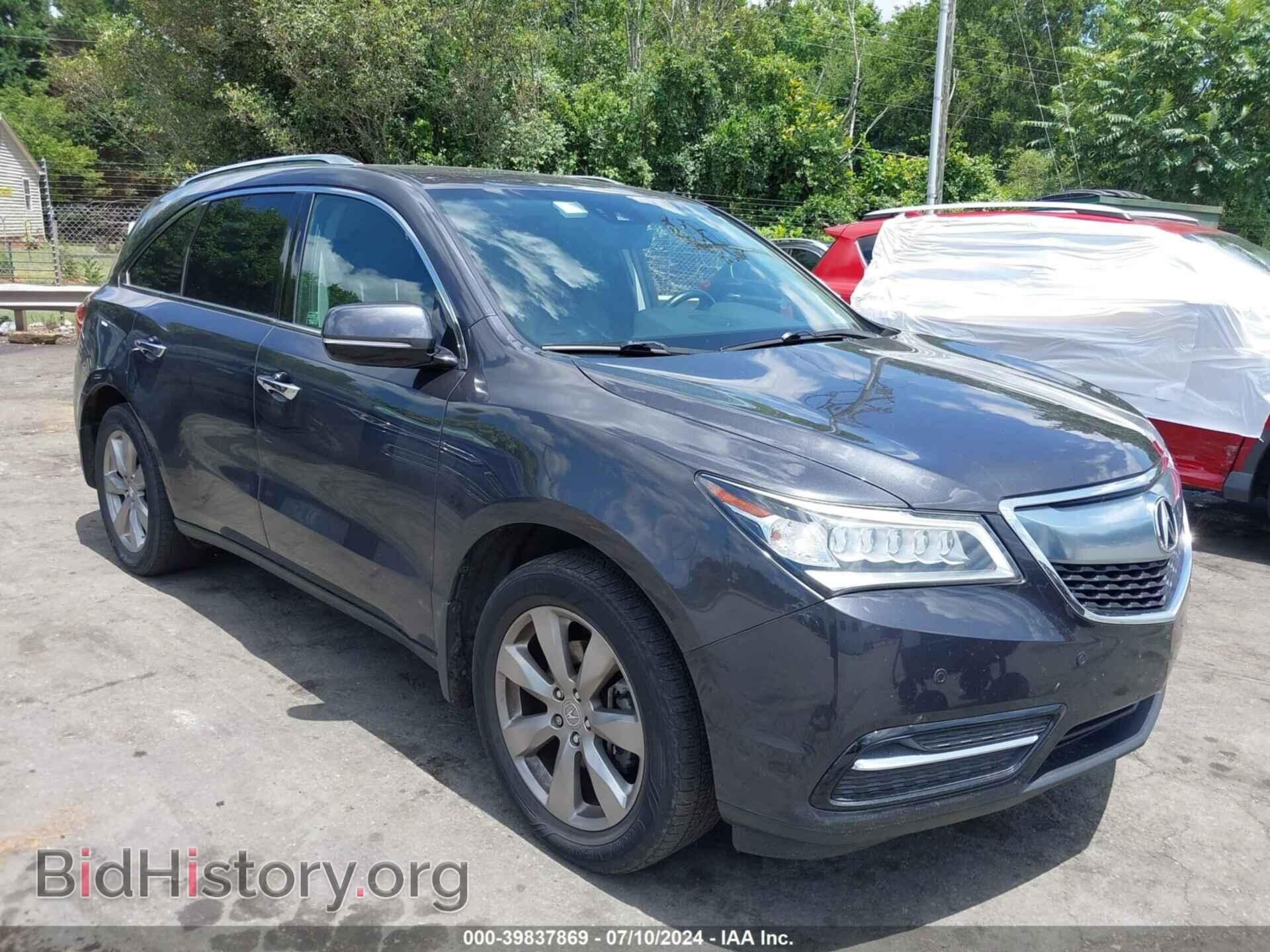 Photo 5FRYD4H90GB015657 - ACURA MDX 2016