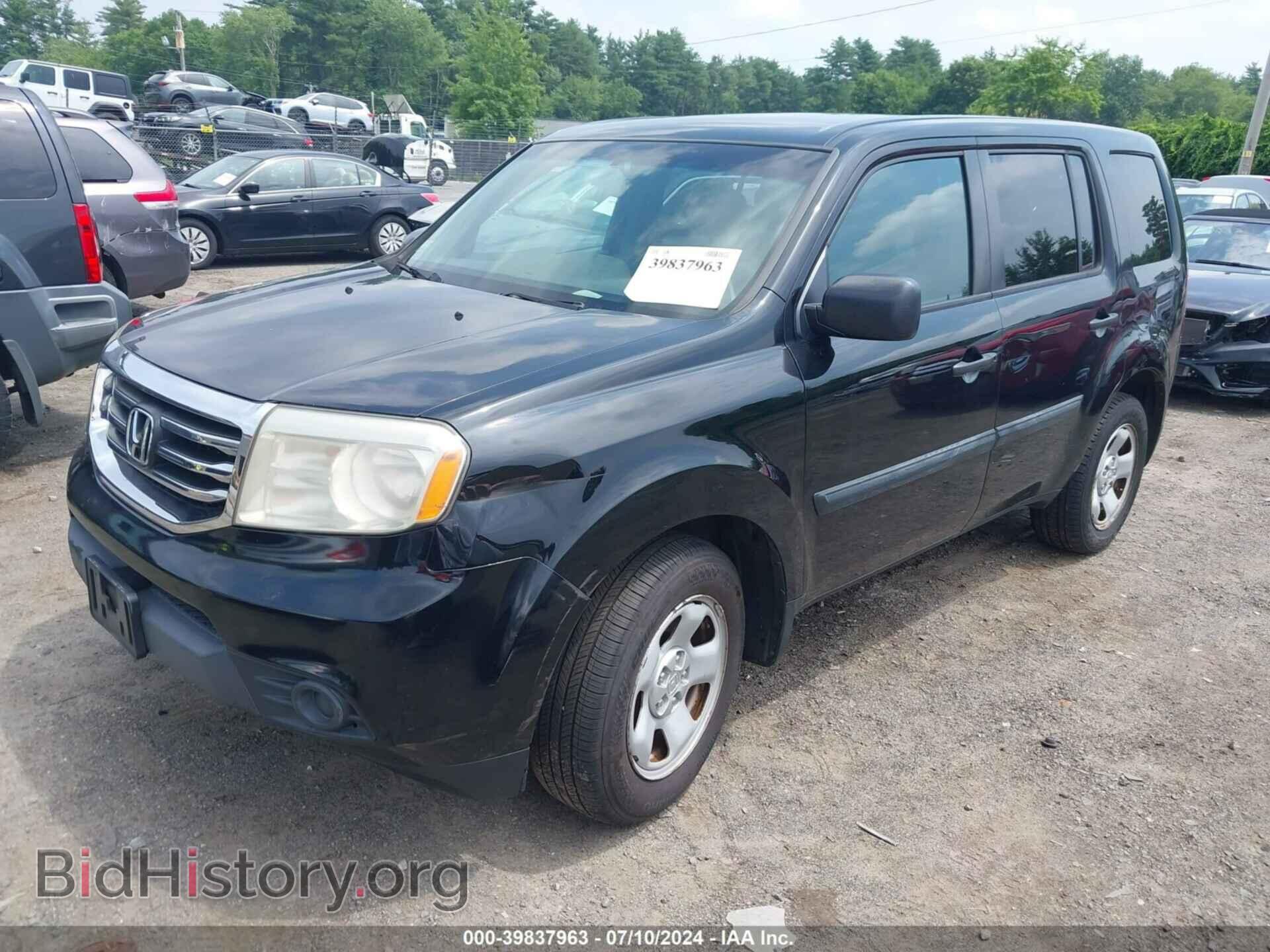 2014 HONDA PILOT - VIN: 5FNYF4H23EB024428 - Фото 2
