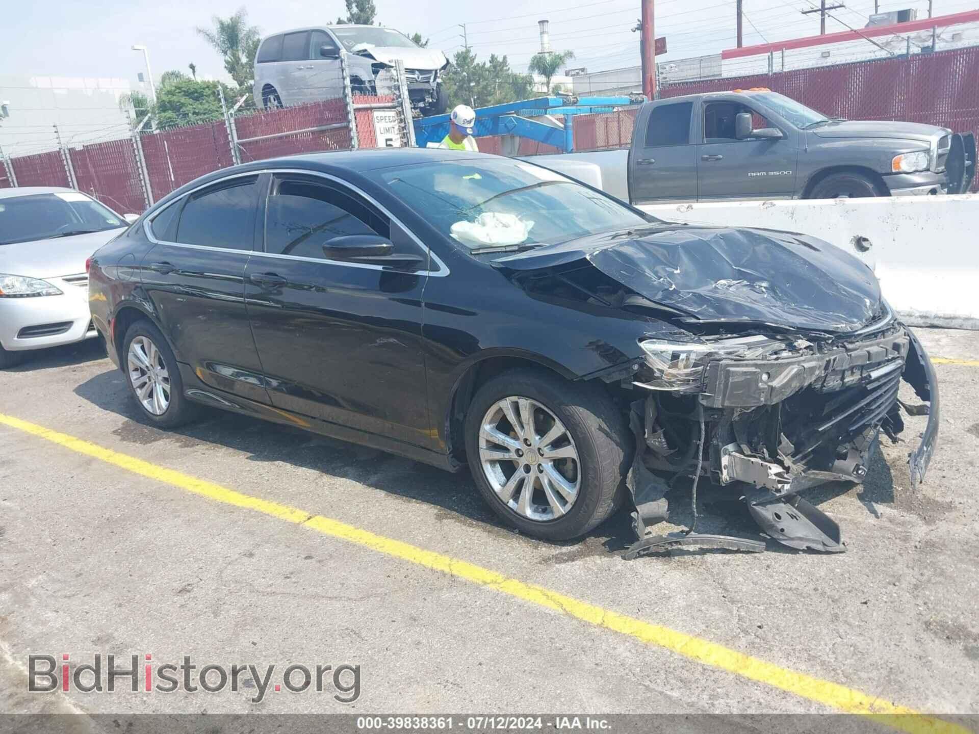 Фотография 1C3CCCAB4FN568094 - CHRYSLER 200 2015