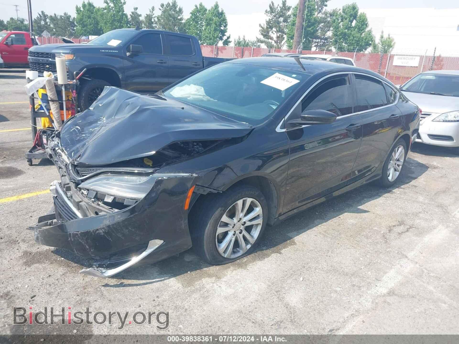 2015 CHRYSLER 200 - VIN: 1C3CCCAB4FN568094 - Фото 2