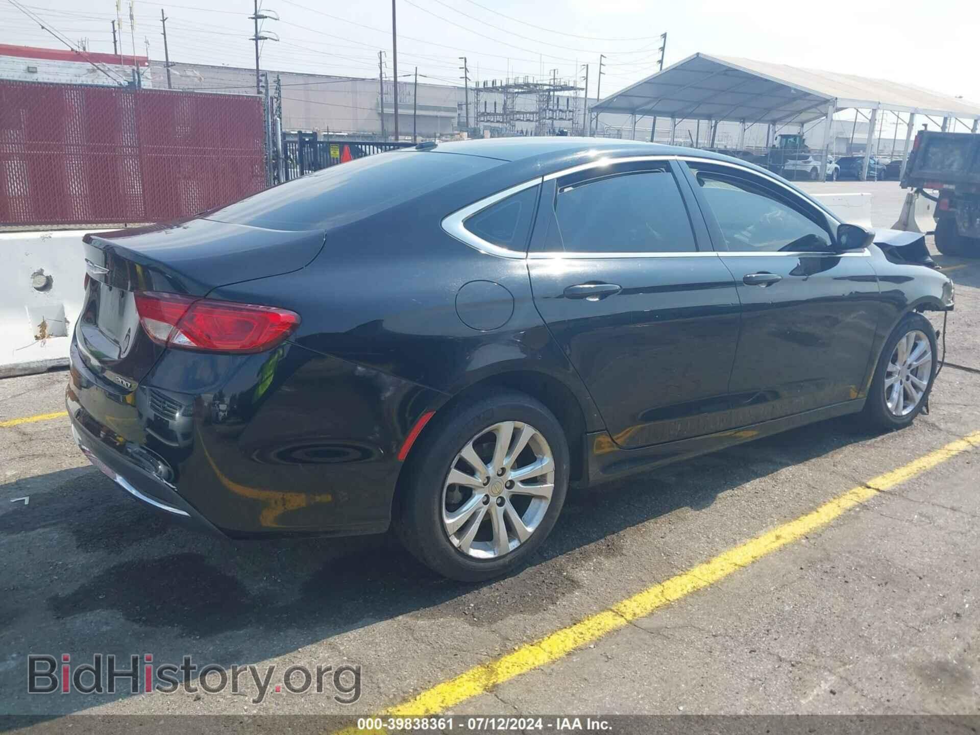 2015 CHRYSLER 200 - VIN: 1C3CCCAB4FN568094 - Фото 4