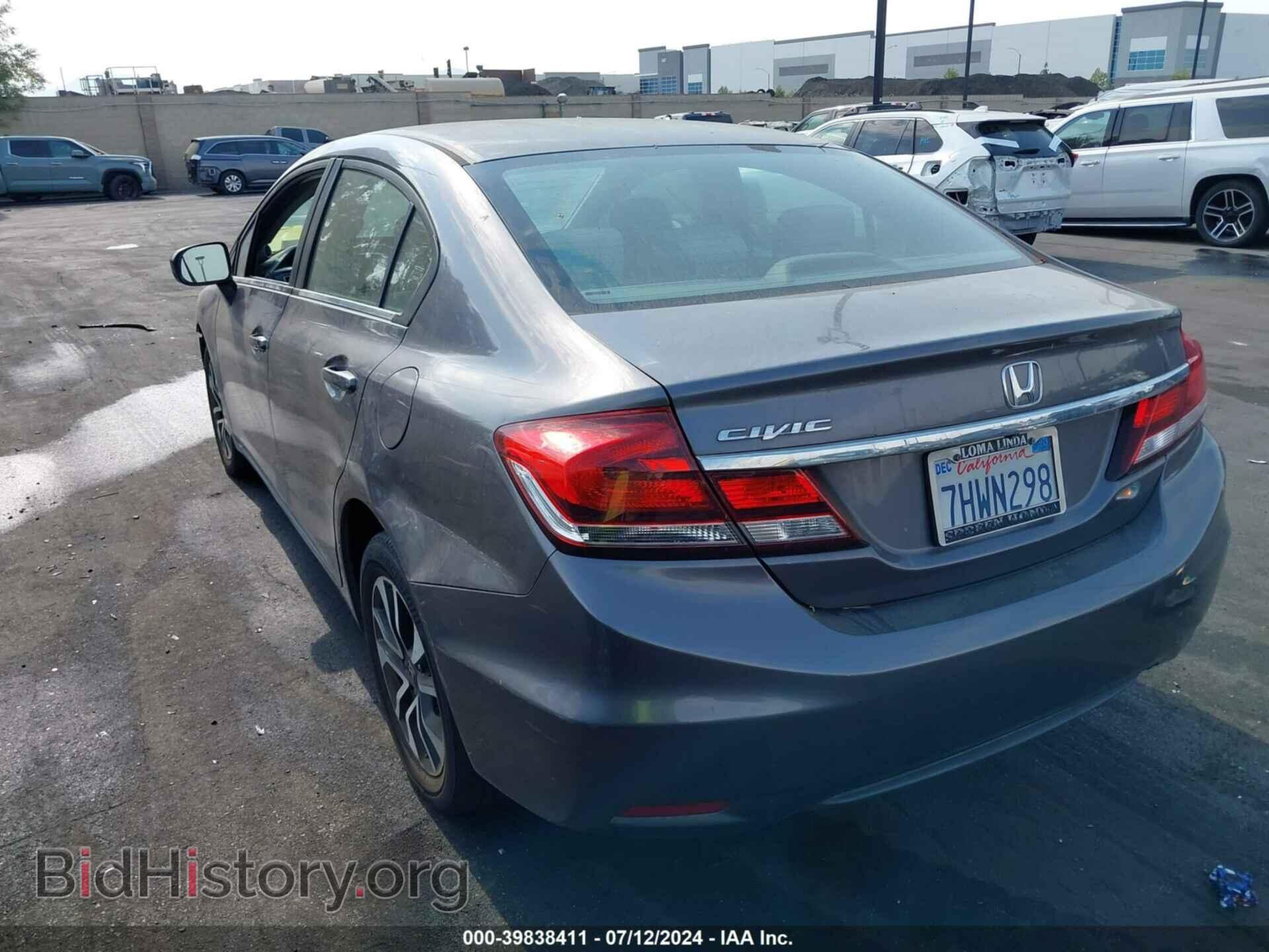 2015 HONDA CIVIC - VIN: 19XFB2F8XFE208190 - Фото 3