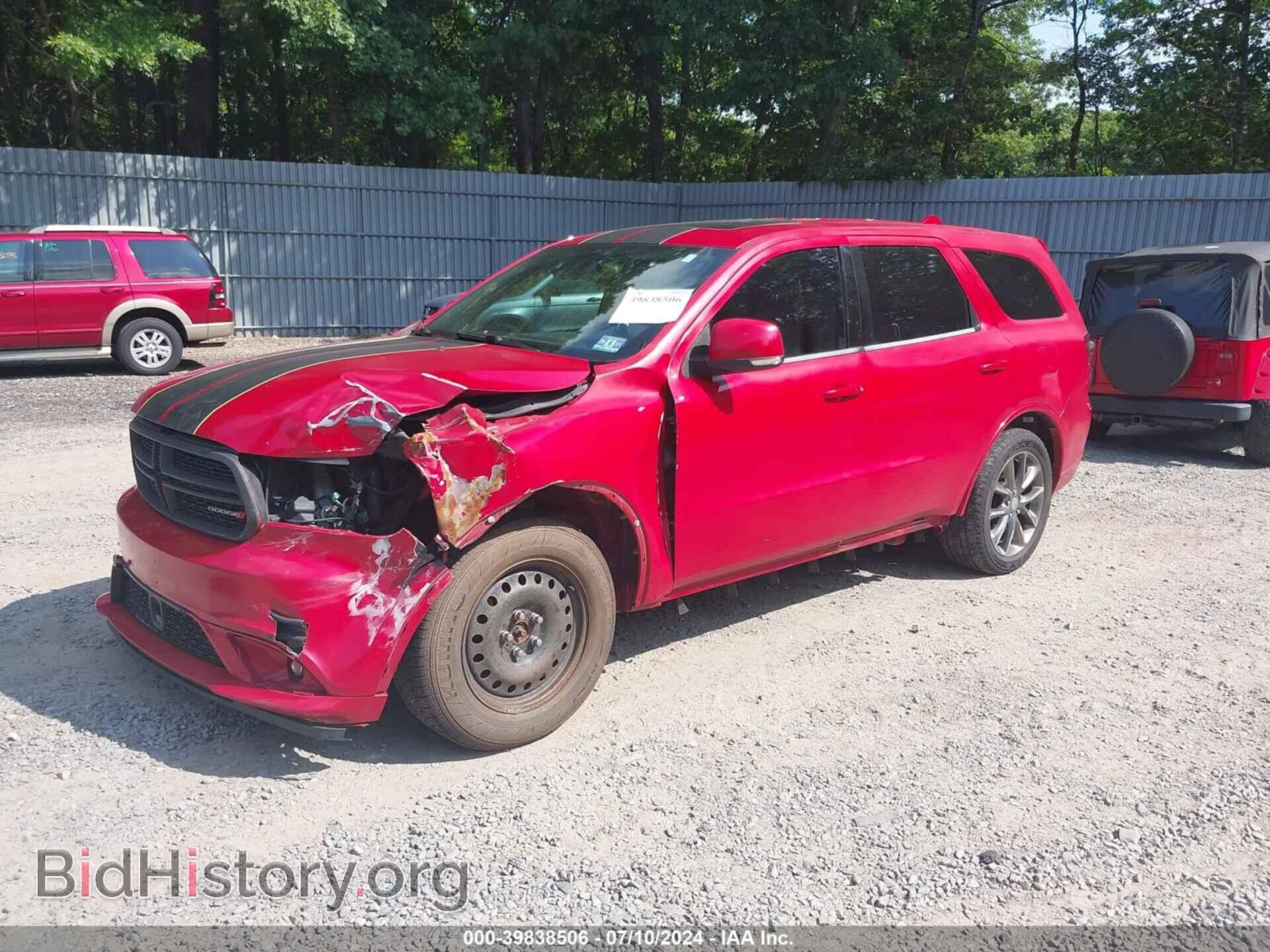 2014 DODGE DURANGO - VIN: 1C4SDJCT6EC477241 - Photo 2