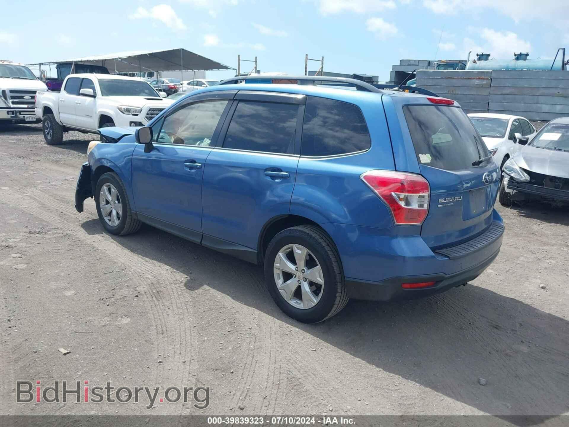 2015 SUBARU FORESTER - VIN: JF2SJADC1FH489827 - Фото 3