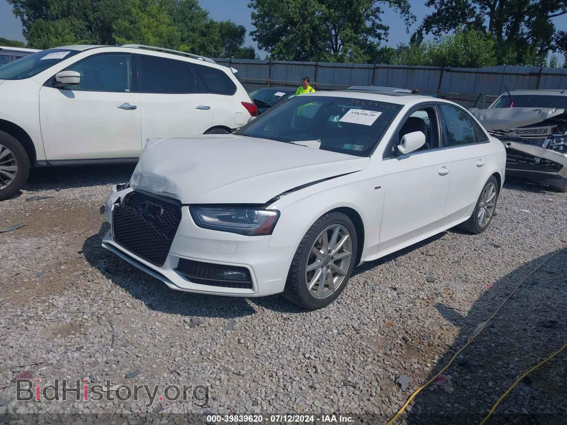 2014 AUDI A4 - VIN: WAUMFBFL4EA014835 - Photo 2
