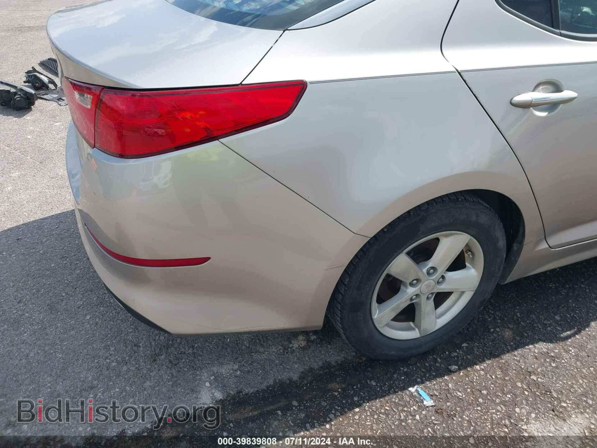 2014 KIA OPTIMA - VIN: KNAGM4A70E5455265 - Фото 14