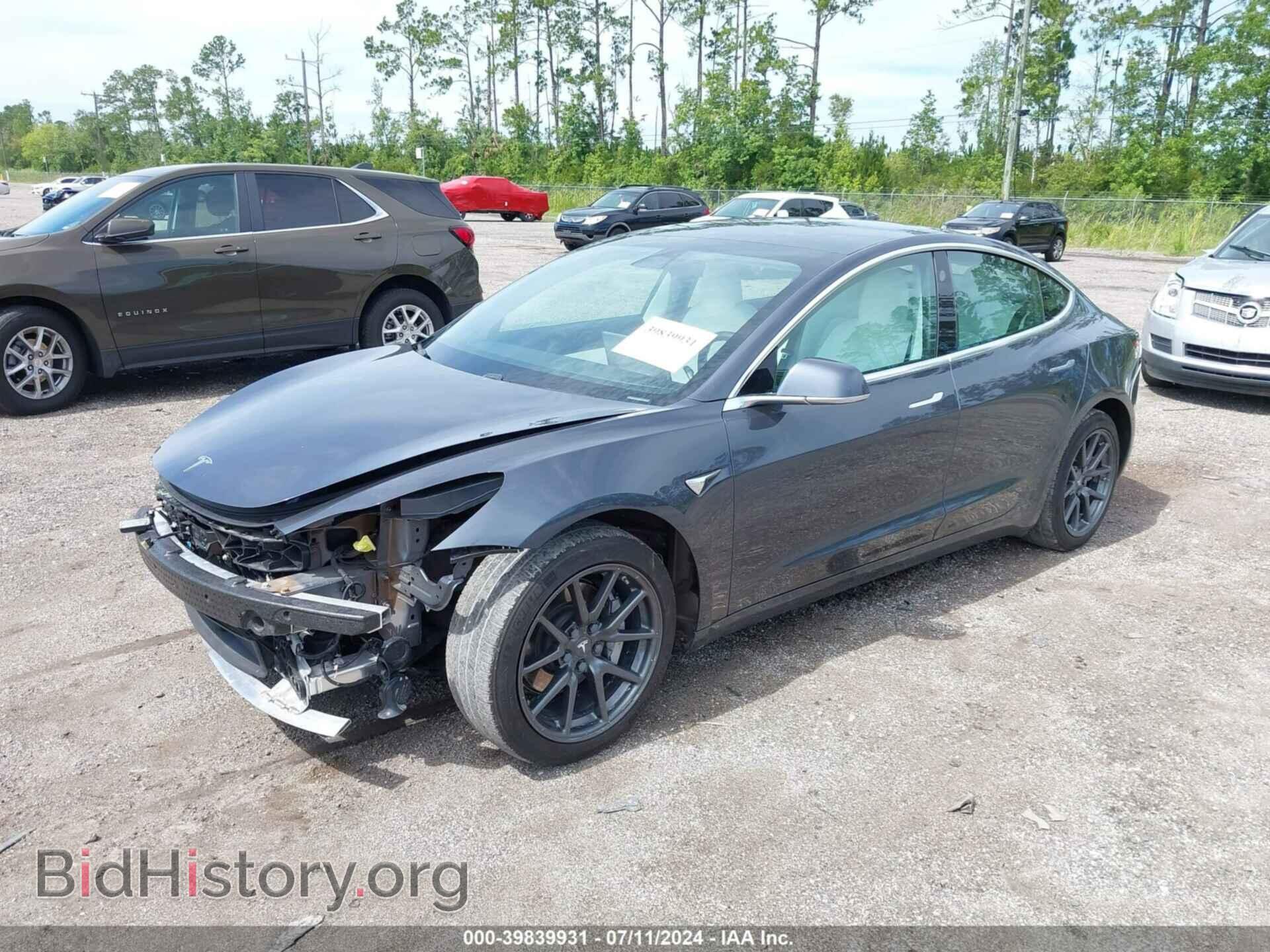 2019 TESLA MODEL 3 - VIN: 5YJ3E1EB0KF421350 - Фото 2
