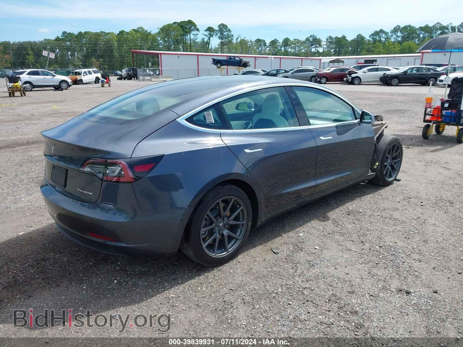 2019 TESLA MODEL 3 - VIN: 5YJ3E1EB0KF421350 - Фото 4