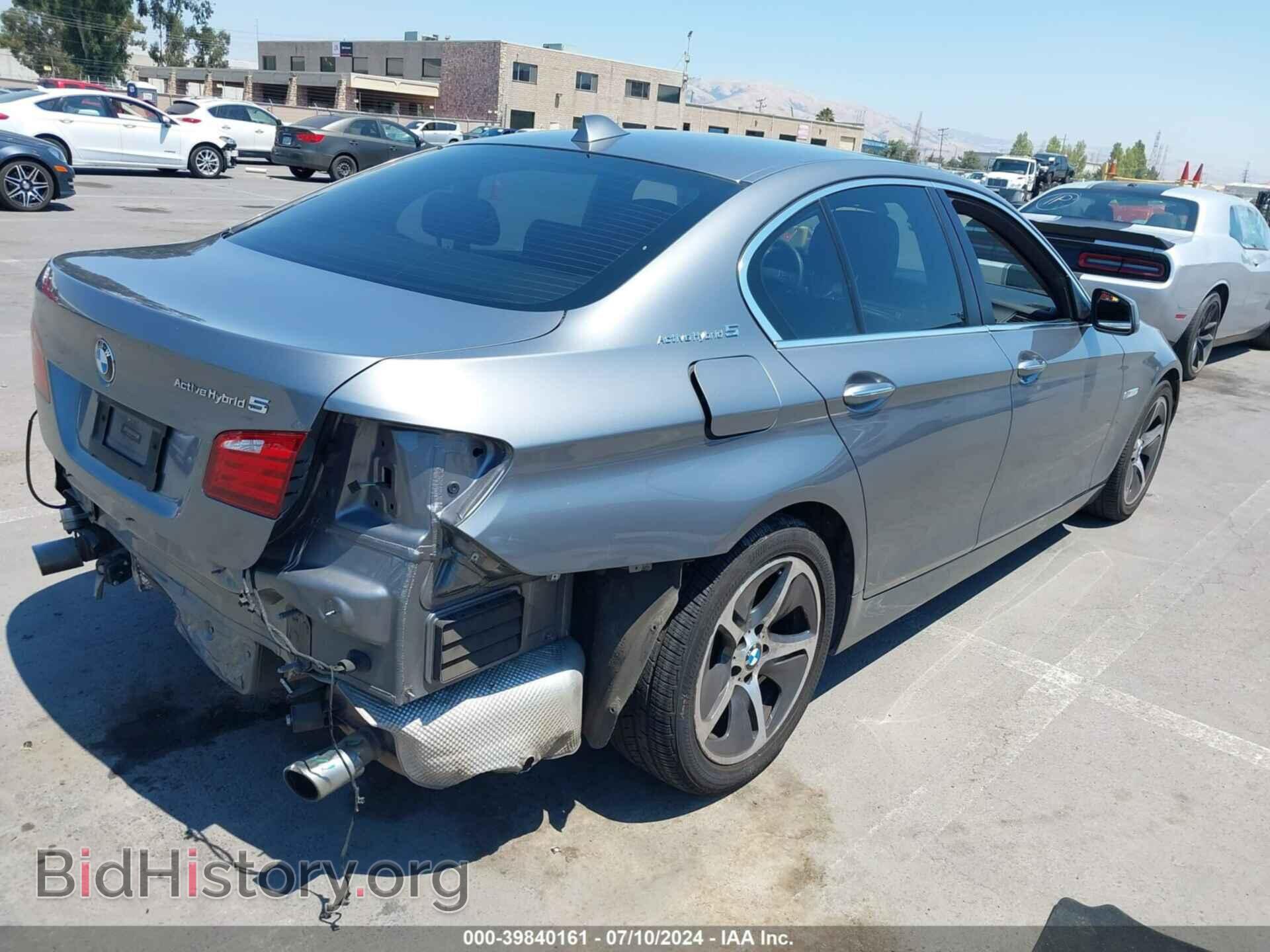 2012 BMW ACTIVEHYBRID 5 - VIN: WBAFZ9C51CC751782 - Фото 4