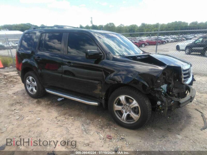 2013 Honda PILOT EX-L (VIN 5FNYF4H69DB034382) — фото 1 из 11, IAAI, повреждение: передняя часть