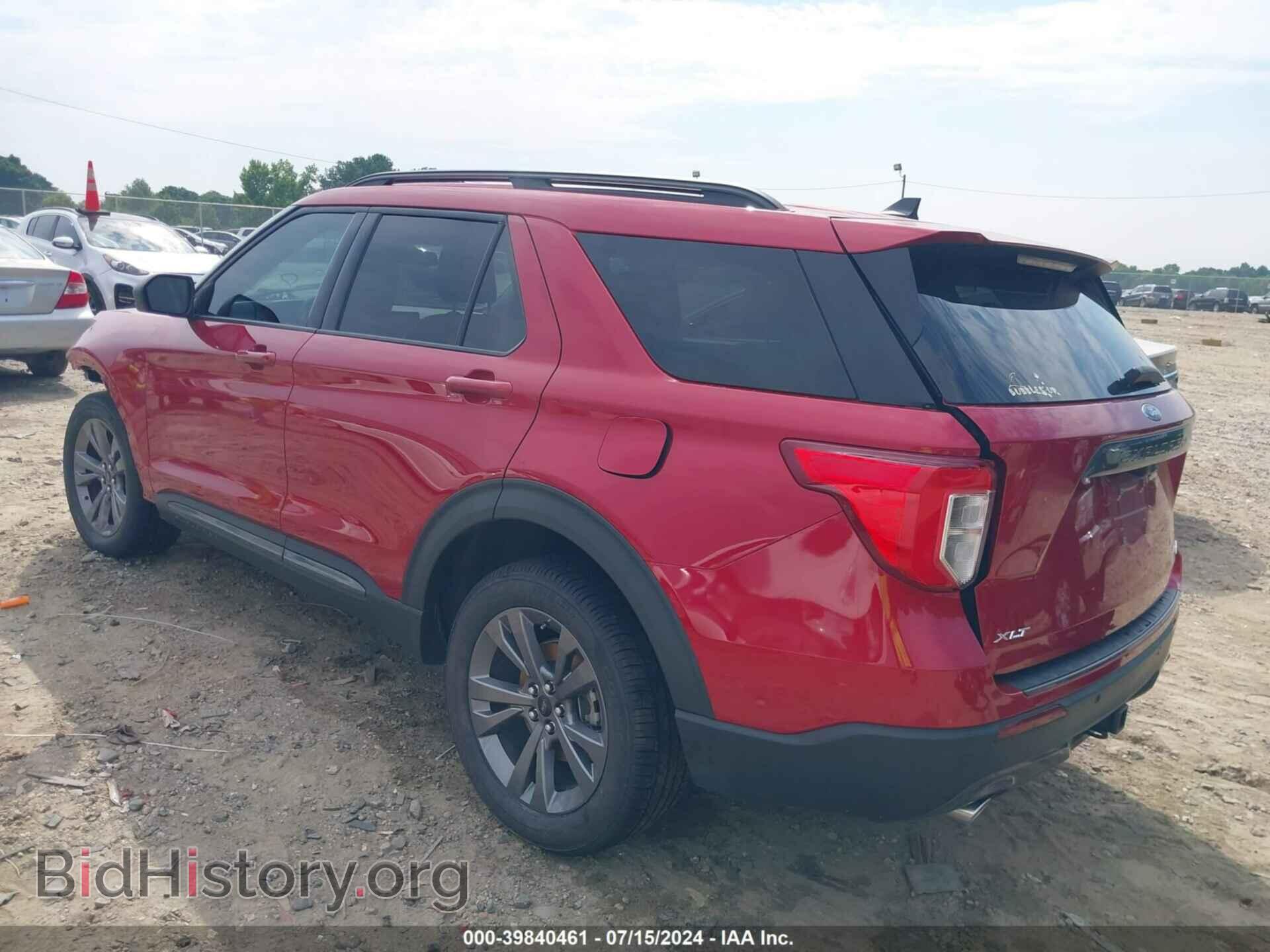 2021 FORD EXPLORER - VIN: 1FMSK8DHXMGB11651 - Фото 3