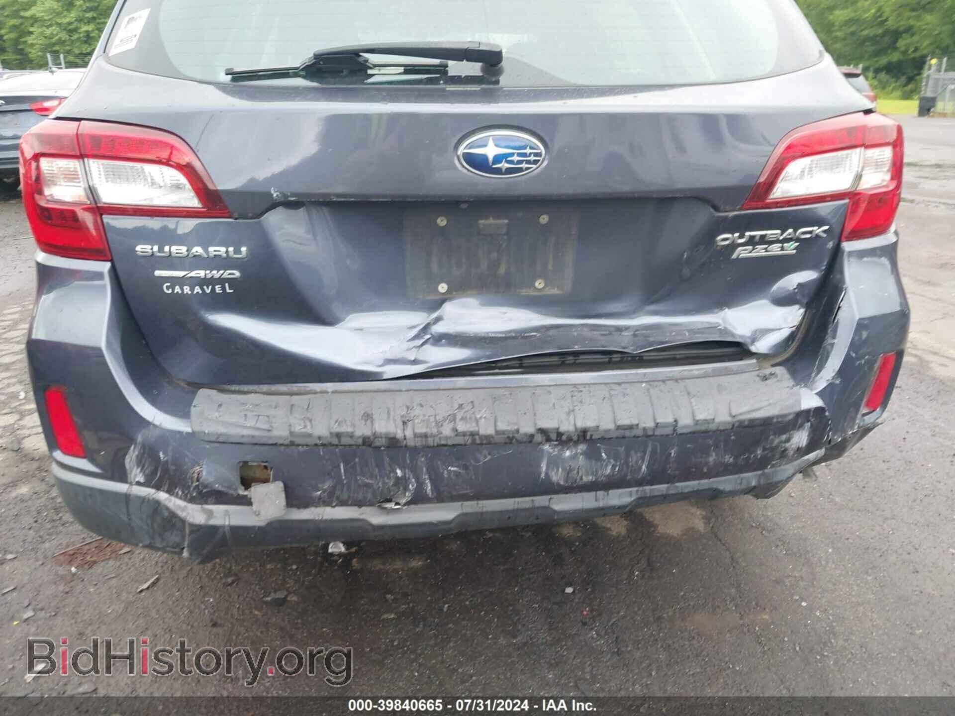 2017 SUBARU OUTBACK - VIN: 4S4BSAAC1H3312867 - Фото 6