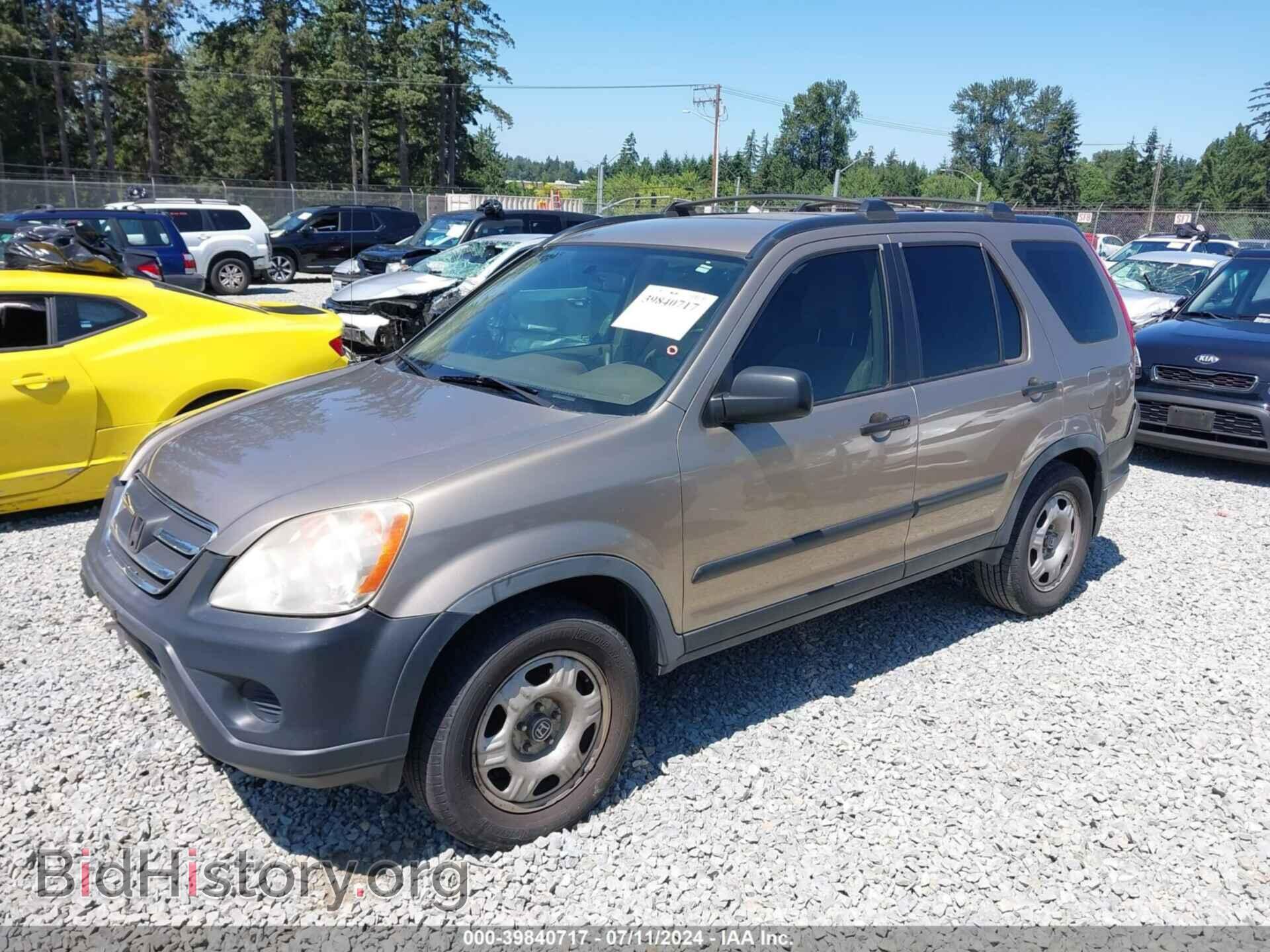 2006 HONDA CR-V - VIN: JHLRD68596C017498 - Фото 2