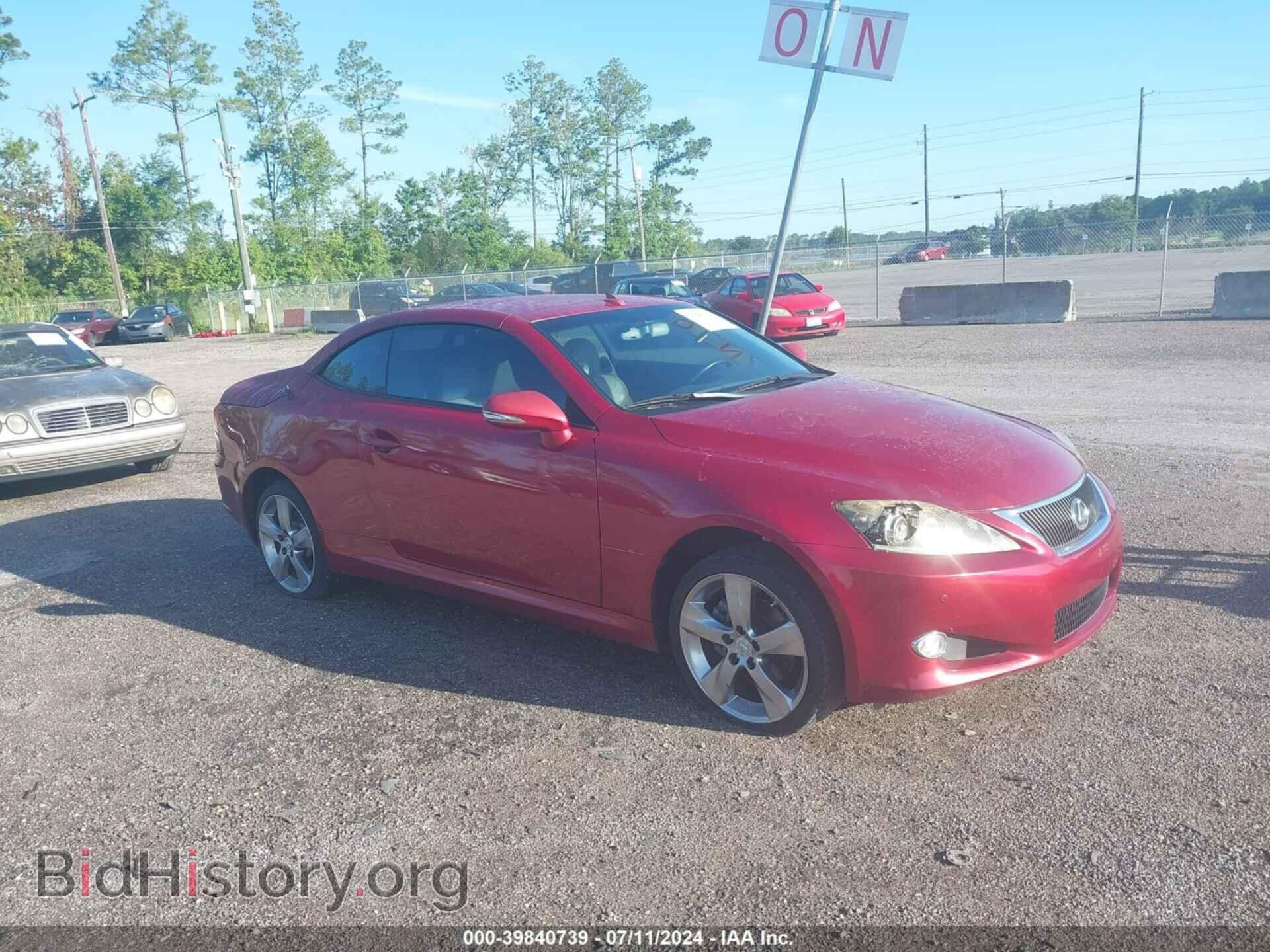 Photo JTHFF2C26B2515947 - LEXUS IS 250C 2011