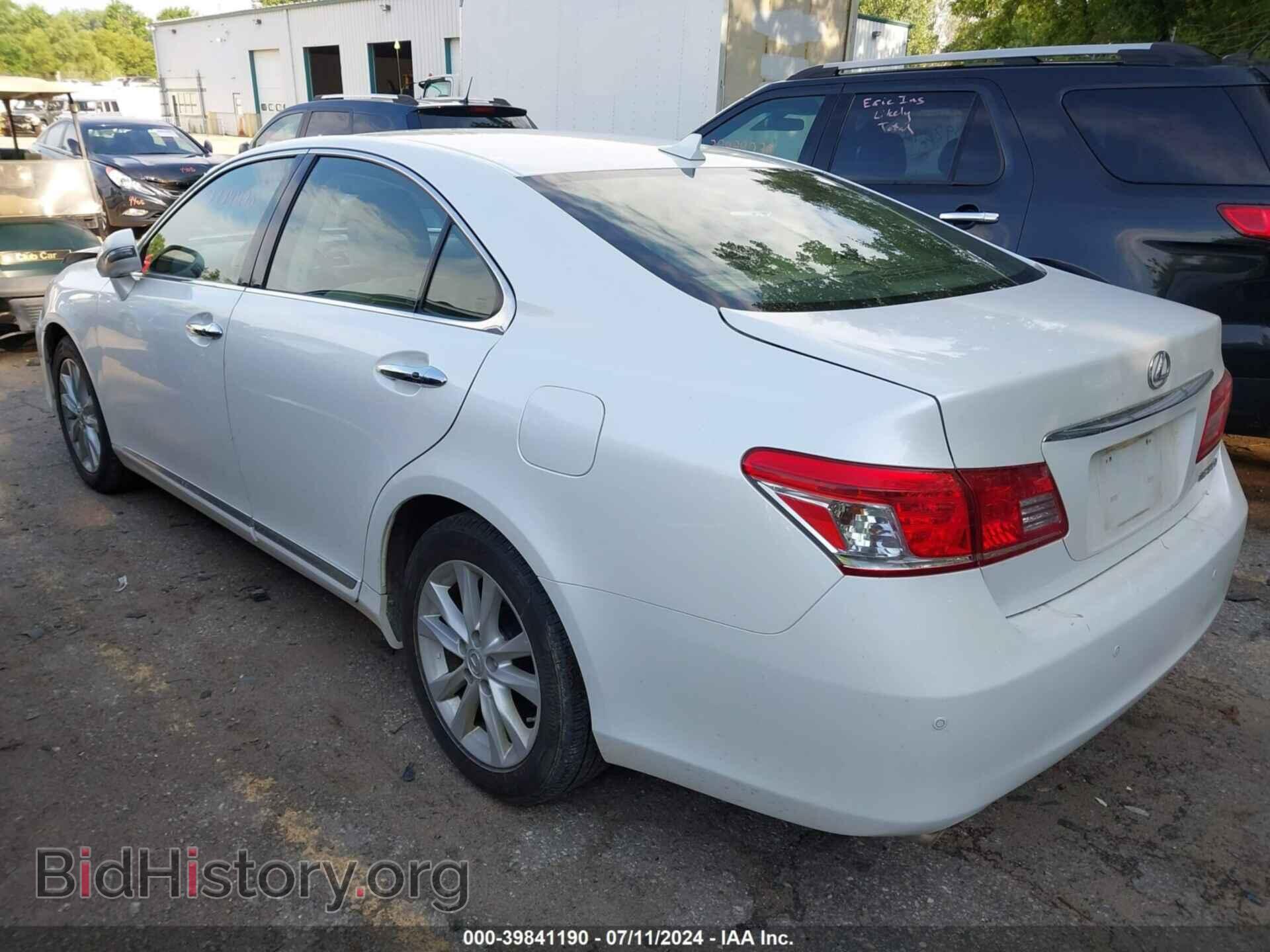 2011 LEXUS ES 350 - VIN: JTHBK1EG2B2454108 - Фото 3