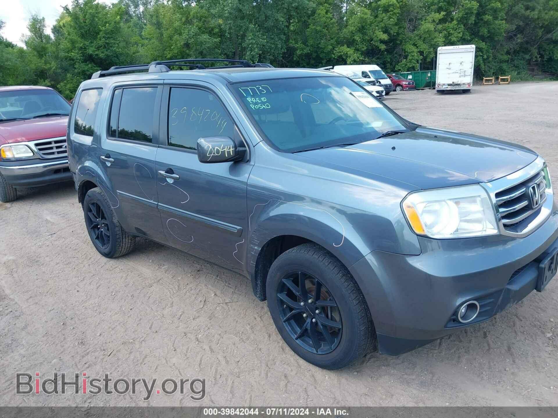 Фотография 5FNYF3H5XDB017043 - HONDA PILOT 2013