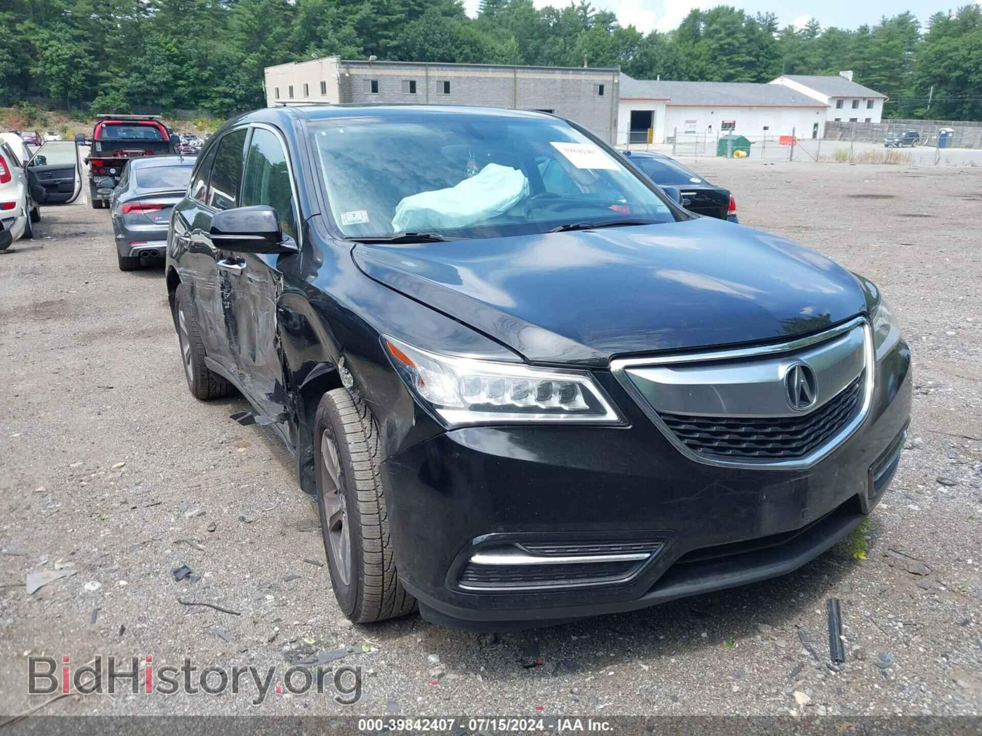 Фотография 5FRYD4H29FB017683 - ACURA MDX 2015