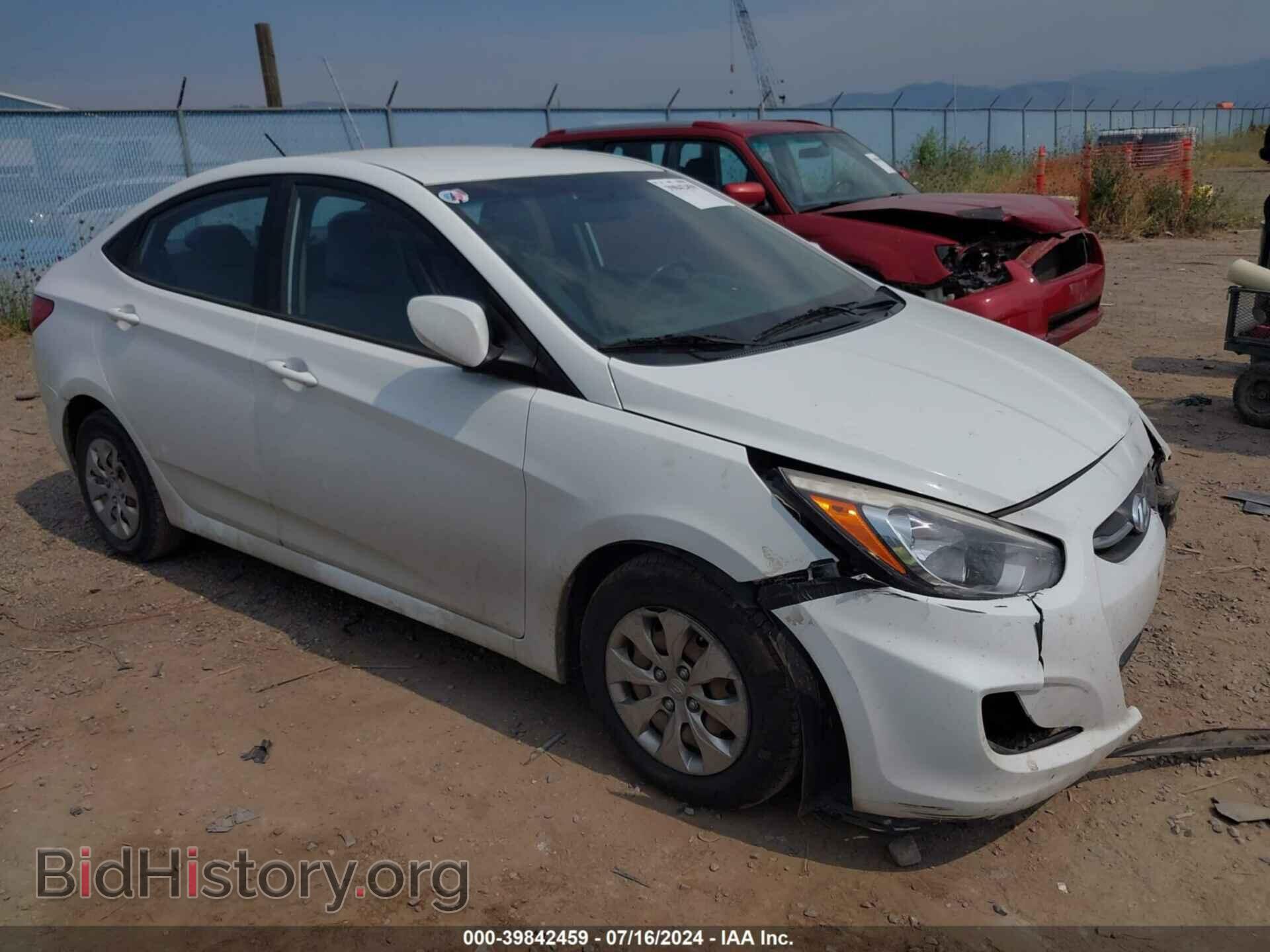 Photo KMHCT4AE6GU980077 - HYUNDAI ACCENT 2016
