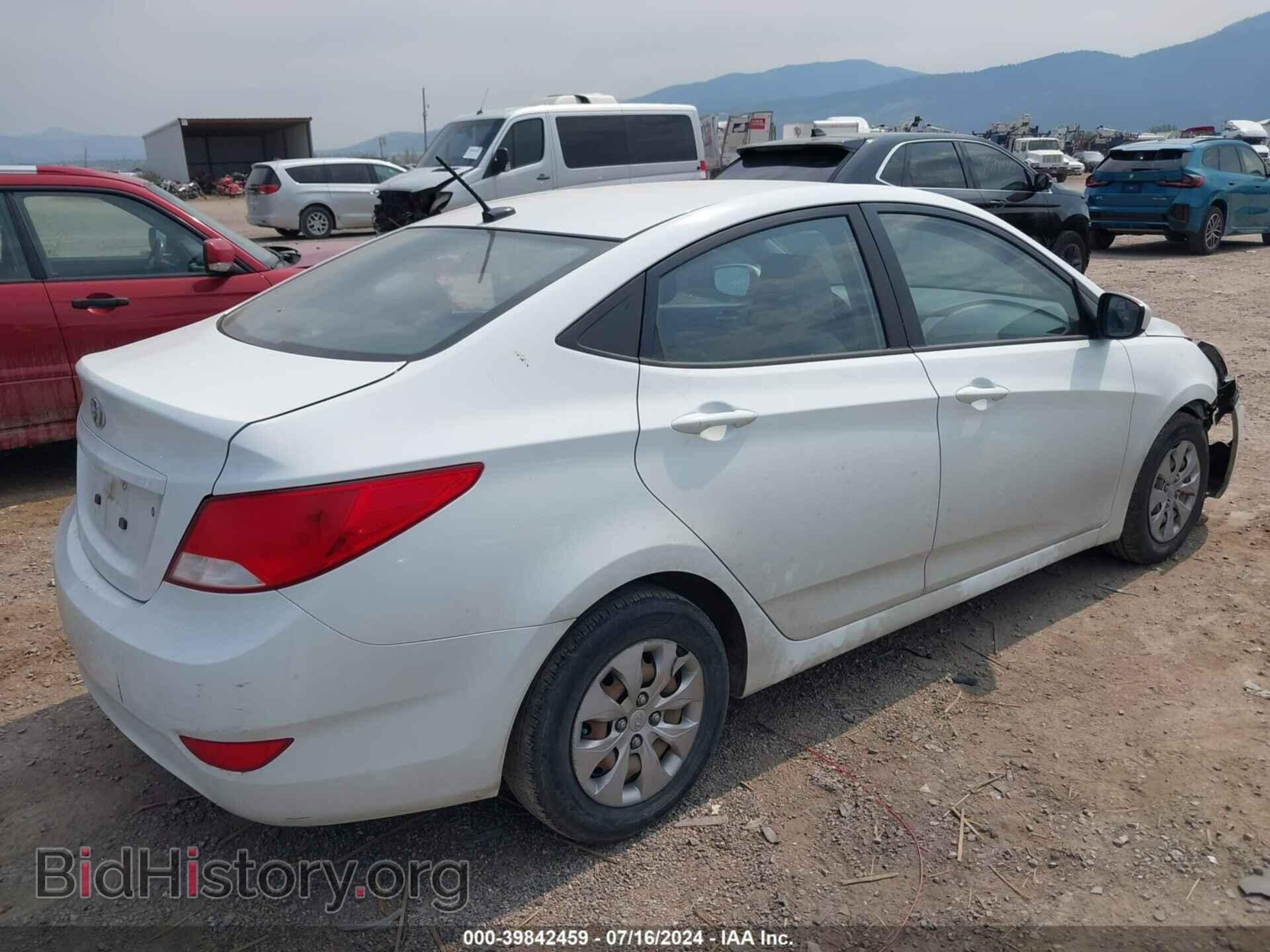 2016 HYUNDAI ACCENT - VIN: KMHCT4AE6GU980077 - Фото 4