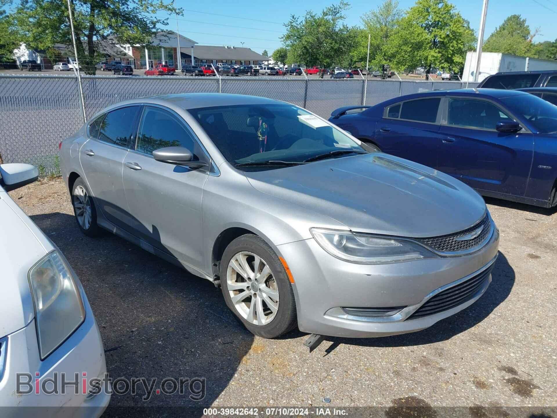 Фотография 1C3CCCAB1FN589713 - CHRYSLER 200 2015