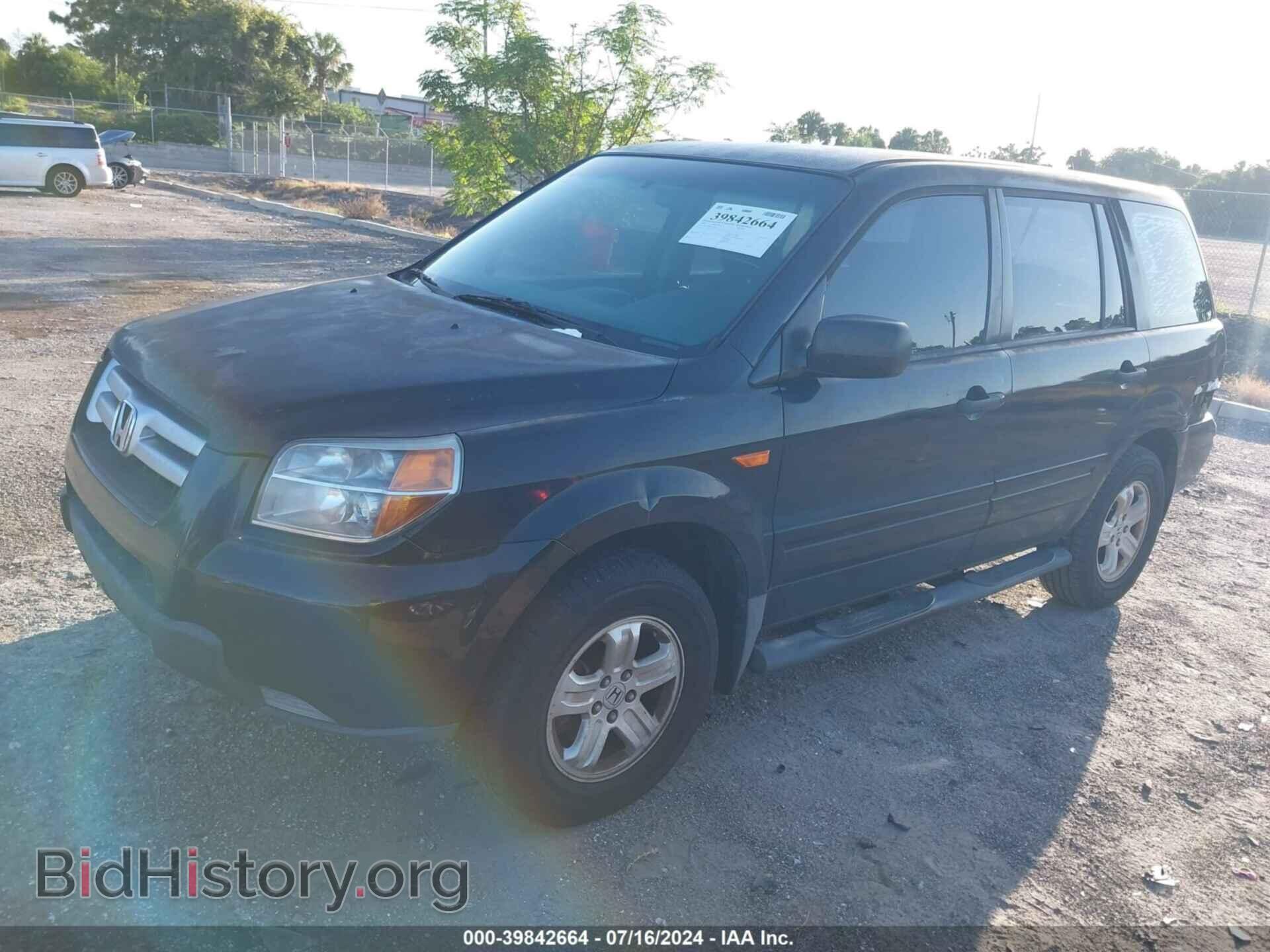 2006 HONDA PILOT - VIN: 5FNYF28156B049134 - Фото 2
