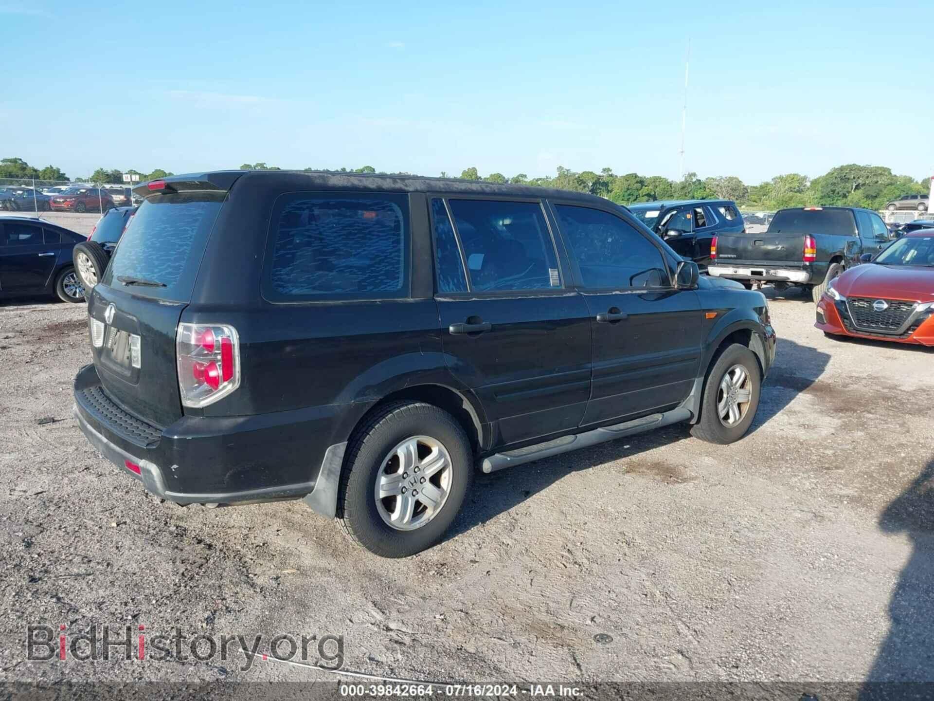 2006 HONDA PILOT - VIN: 5FNYF28156B049134 - Фото 4