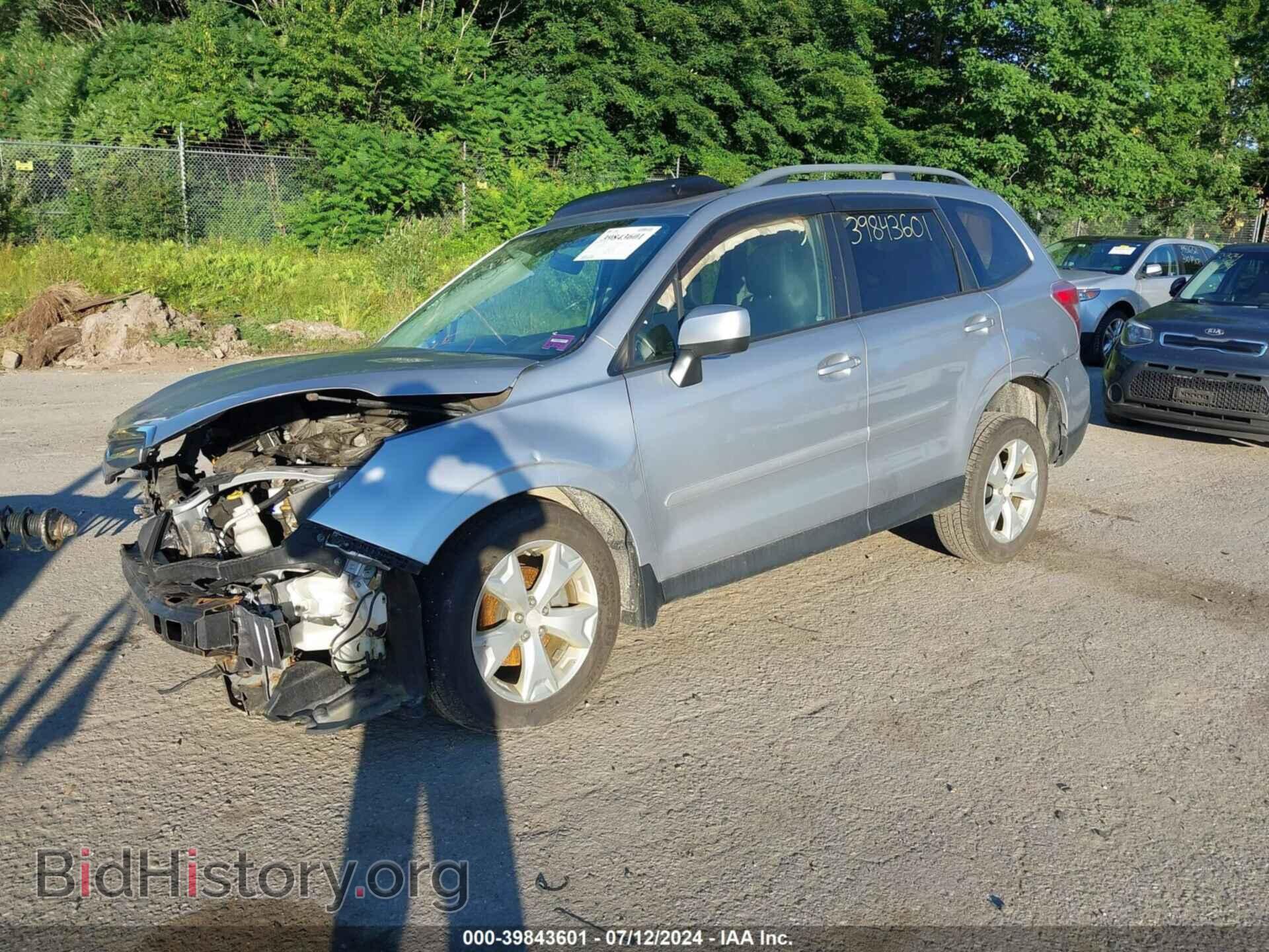 2014 SUBARU FORESTER - VIN: JF2SJAEC5EH536080 - Фото 2