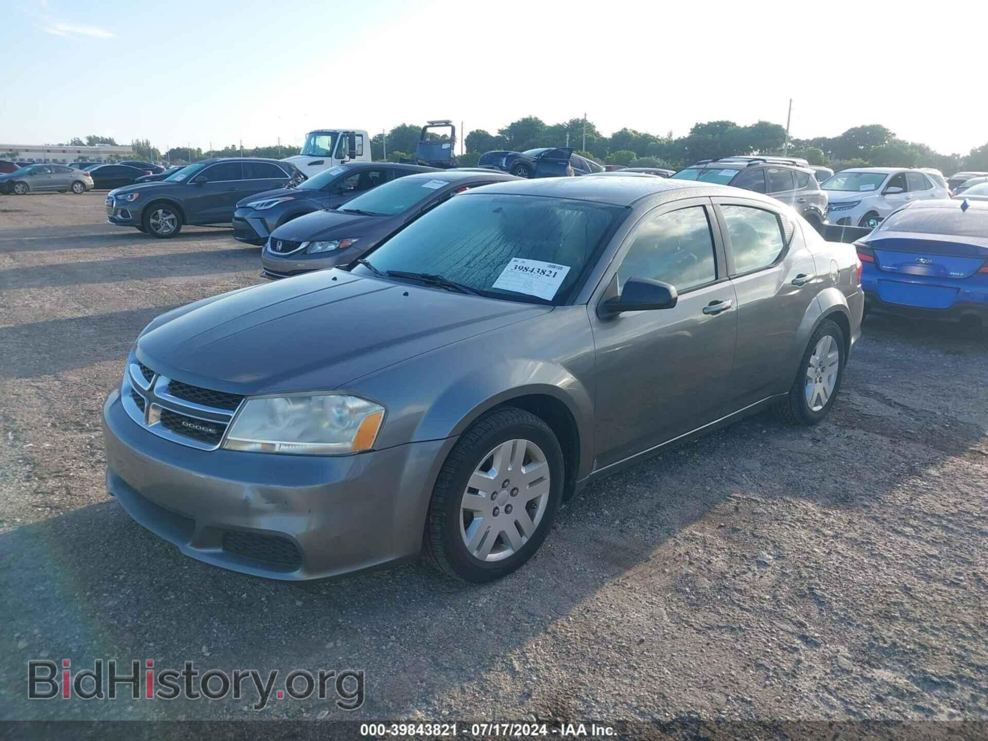 2012 DODGE AVENGER - VIN: 1C3CDZAB4CN144331 - Фото 2