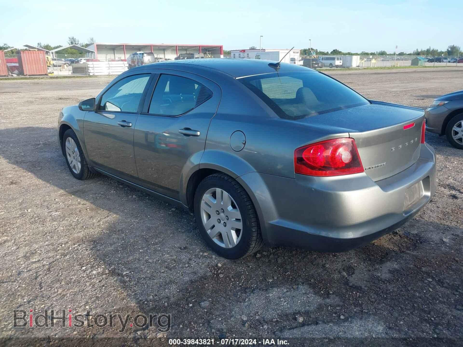 2012 DODGE AVENGER - VIN: 1C3CDZAB4CN144331 - Фото 3