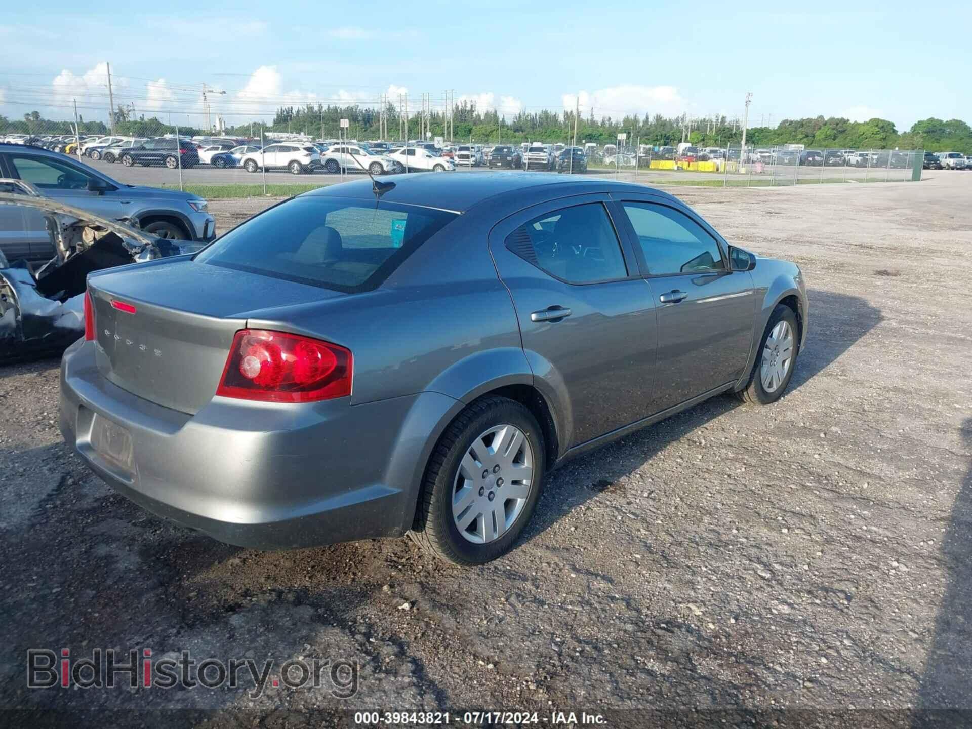 2012 DODGE AVENGER - VIN: 1C3CDZAB4CN144331 - Фото 4