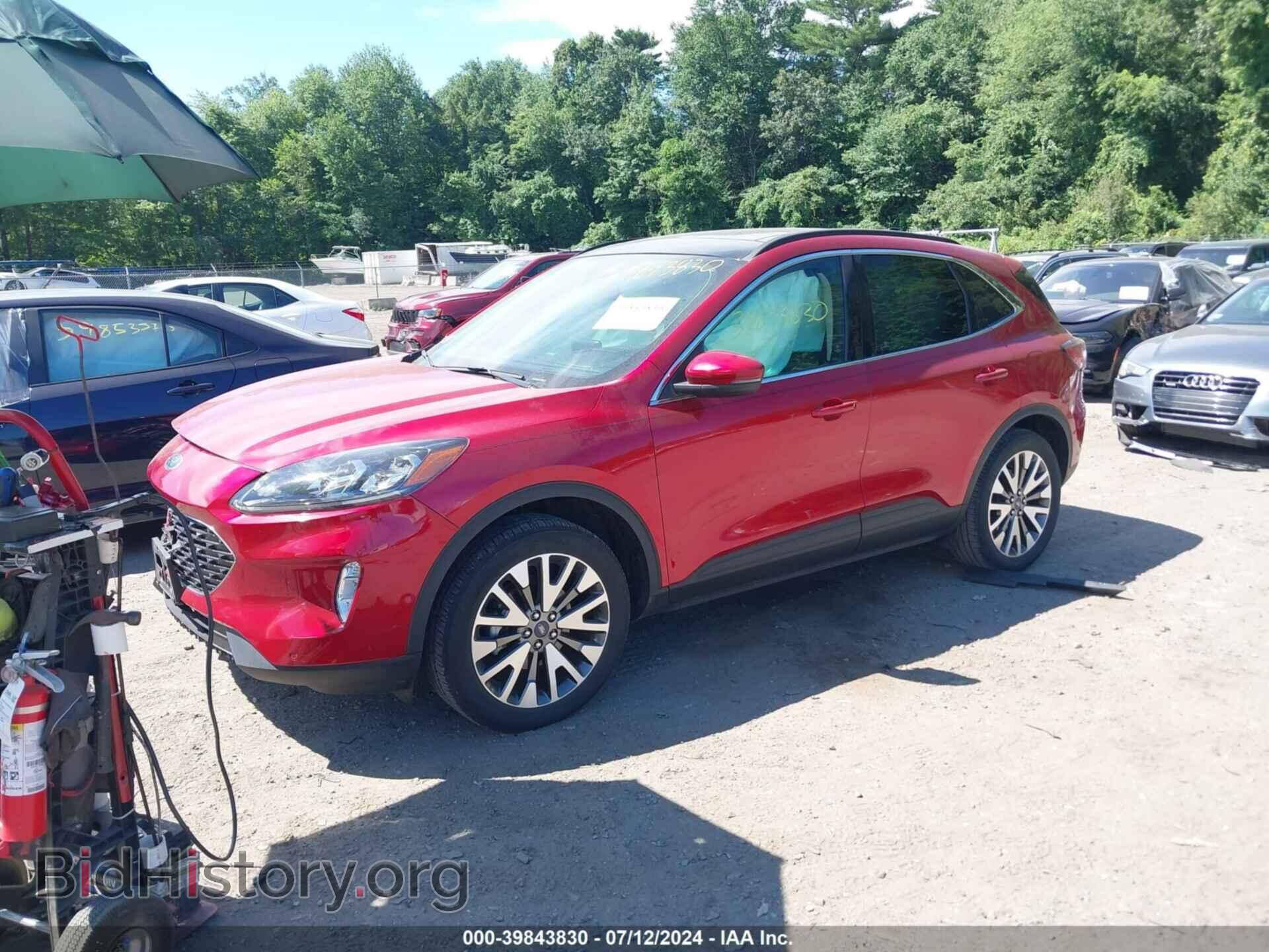 2020 FORD ESCAPE - VIN: 1FMCU9J99LUA44851 - Фото 2