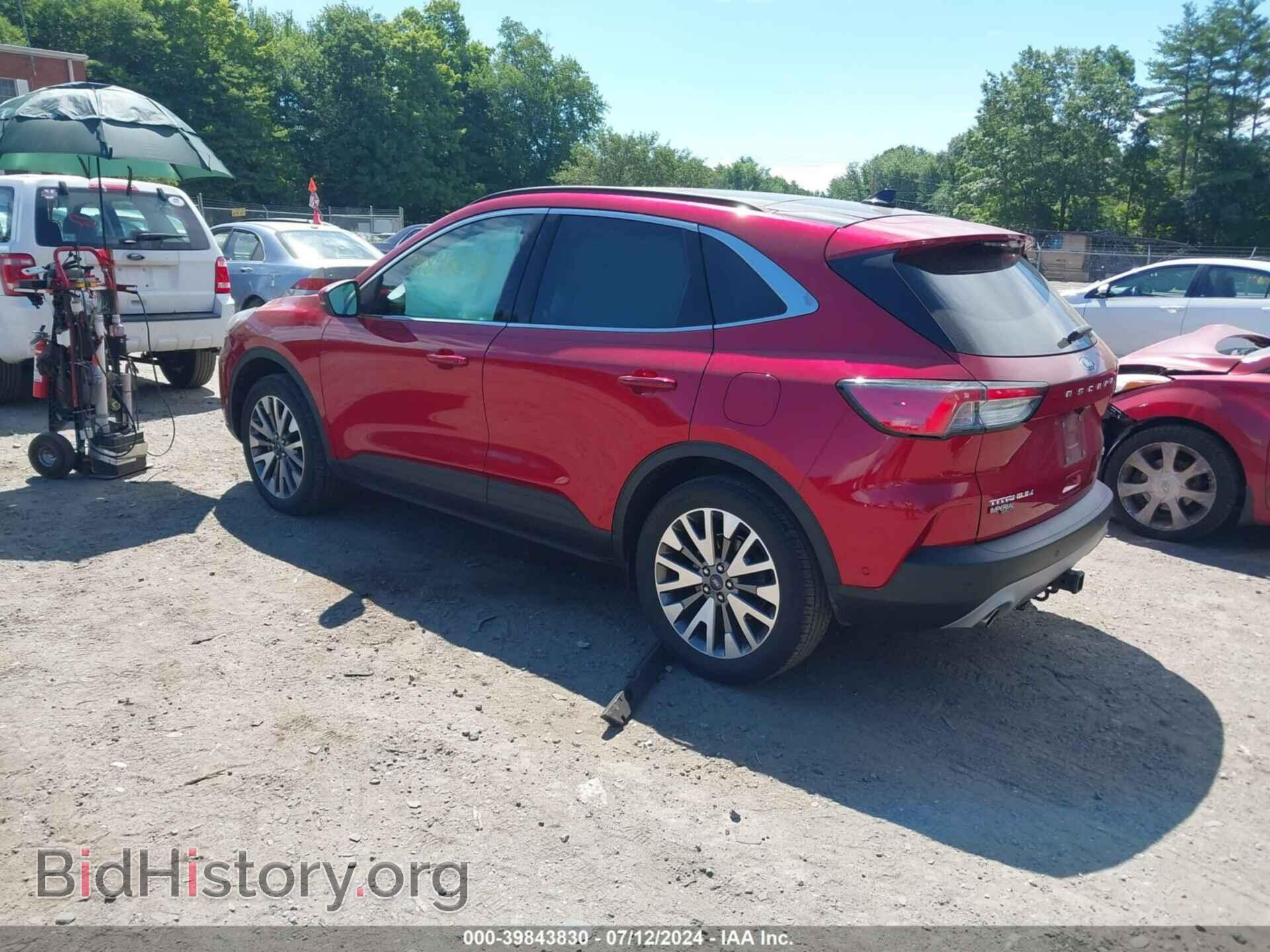 2020 FORD ESCAPE - VIN: 1FMCU9J99LUA44851 - Фото 3