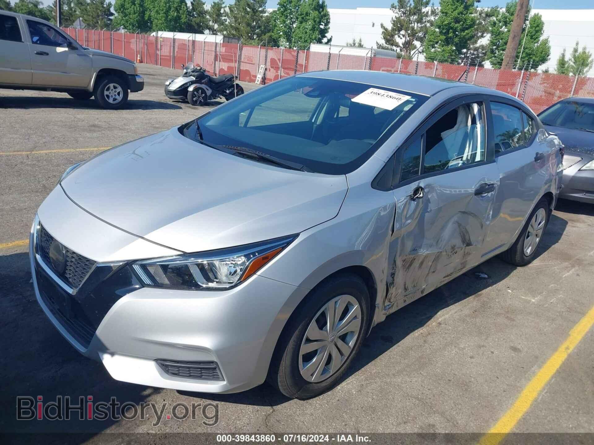 2021 NISSAN VERSA - VIN: 3N1CN8DVXML856758 - Фото 2