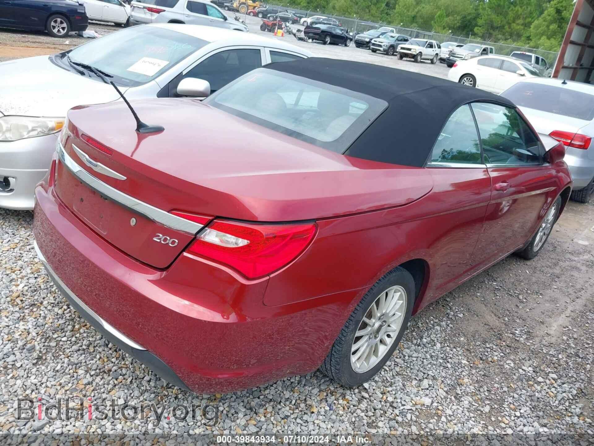 2013 CHRYSLER 200 - VIN: 1C3BCBEB6DN511554 - Фото 4