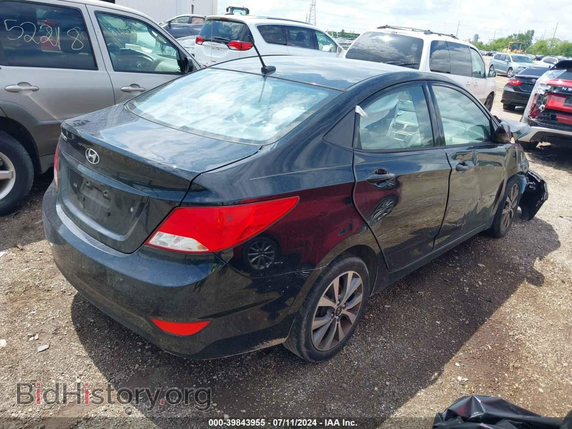 2017 HYUNDAI ACCENT - VIN: KMHCT4AEXHU373617 - Фото 4