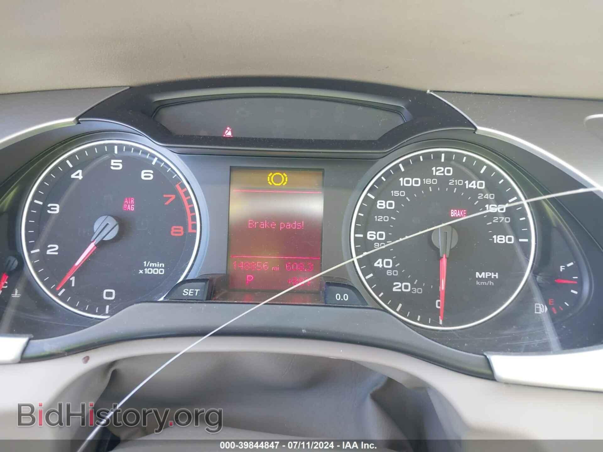 2011 AUDI A4 - VIN: WAUFFAFL7BN014027 - Фото 7